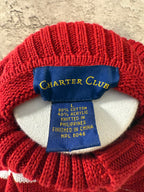 Striped charter club sweater