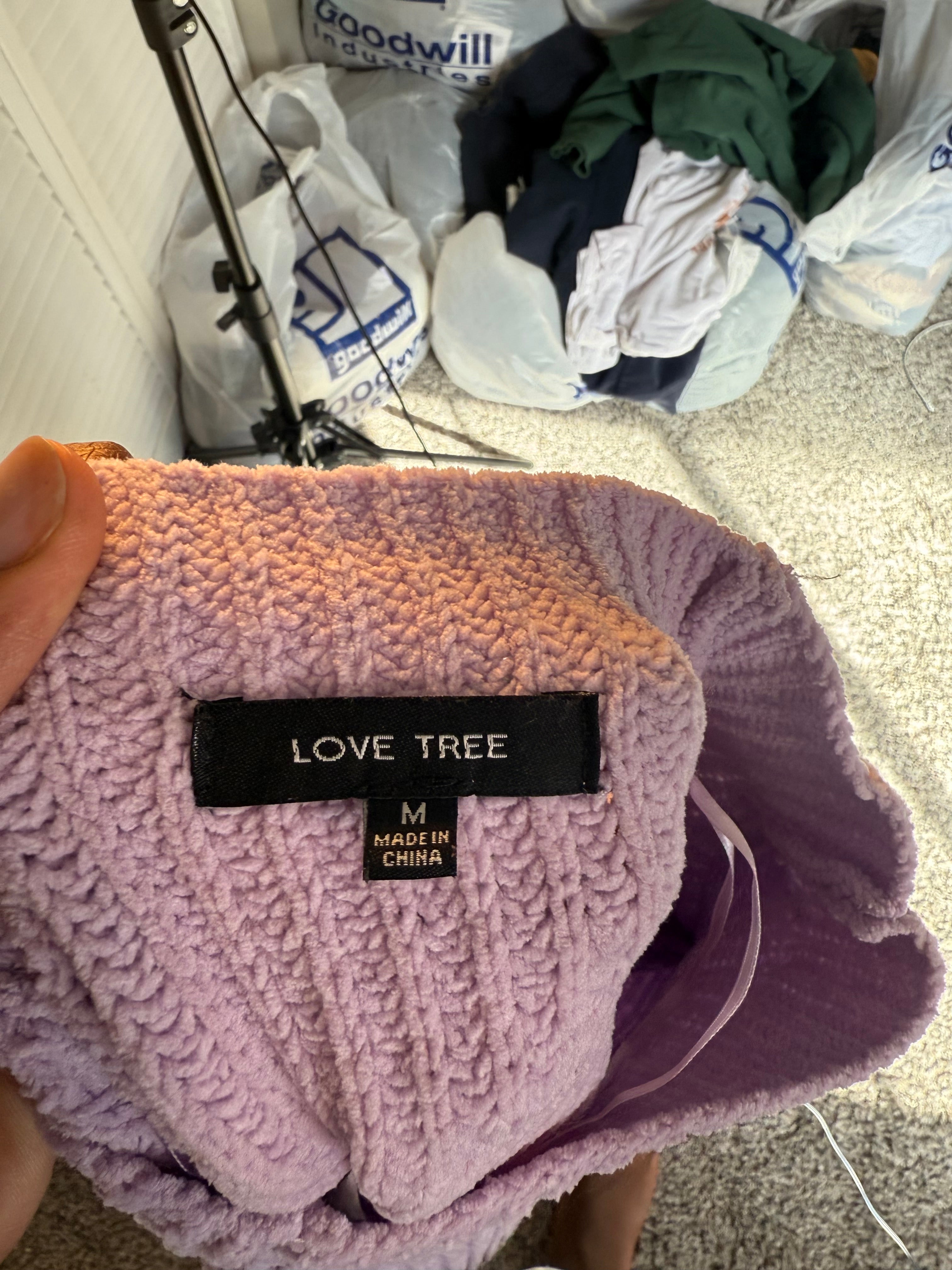 Purple sweater