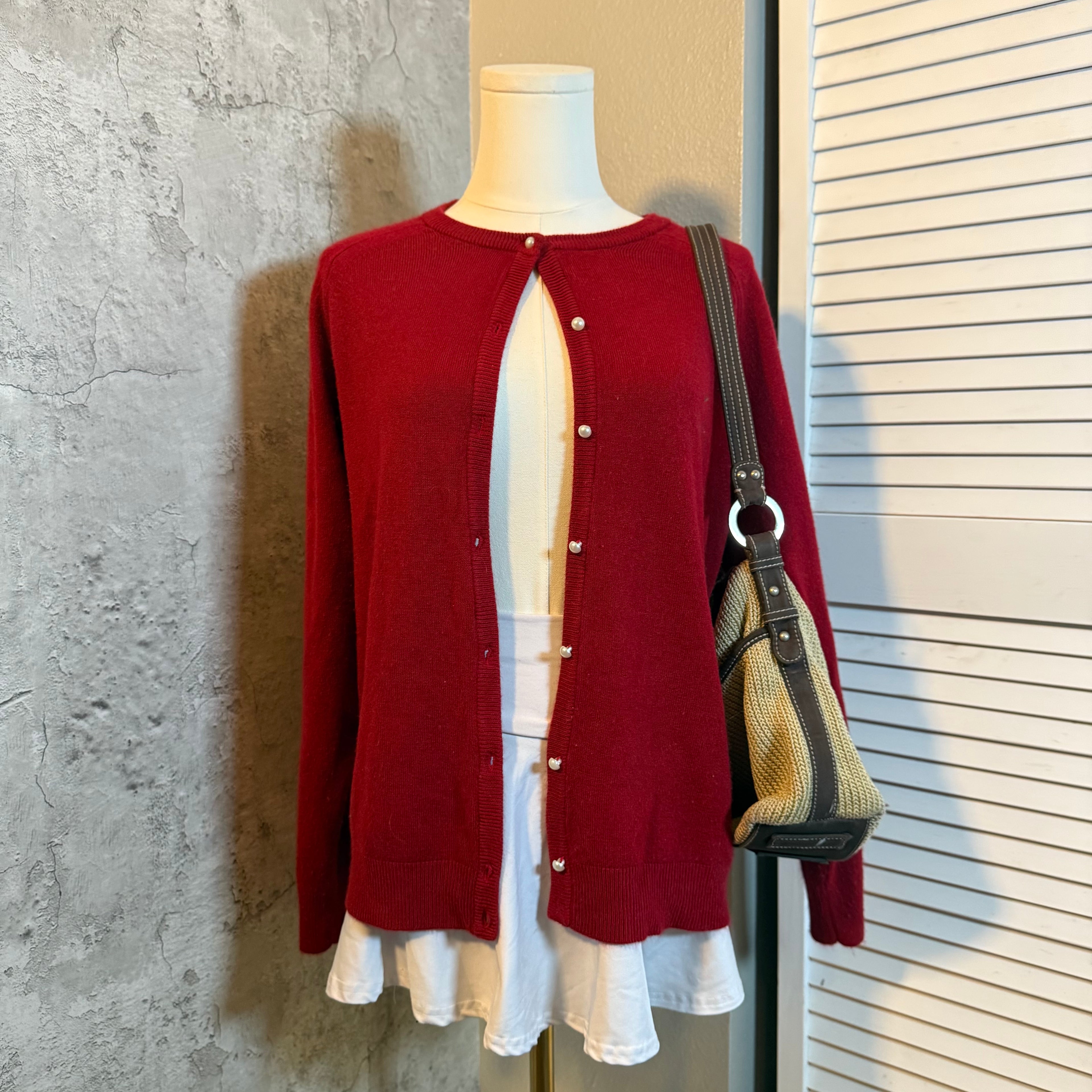 Button up sweater