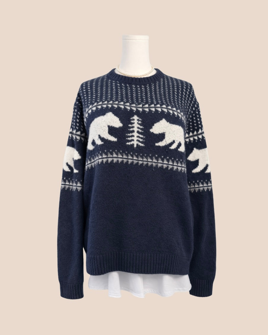 Winter crewneck