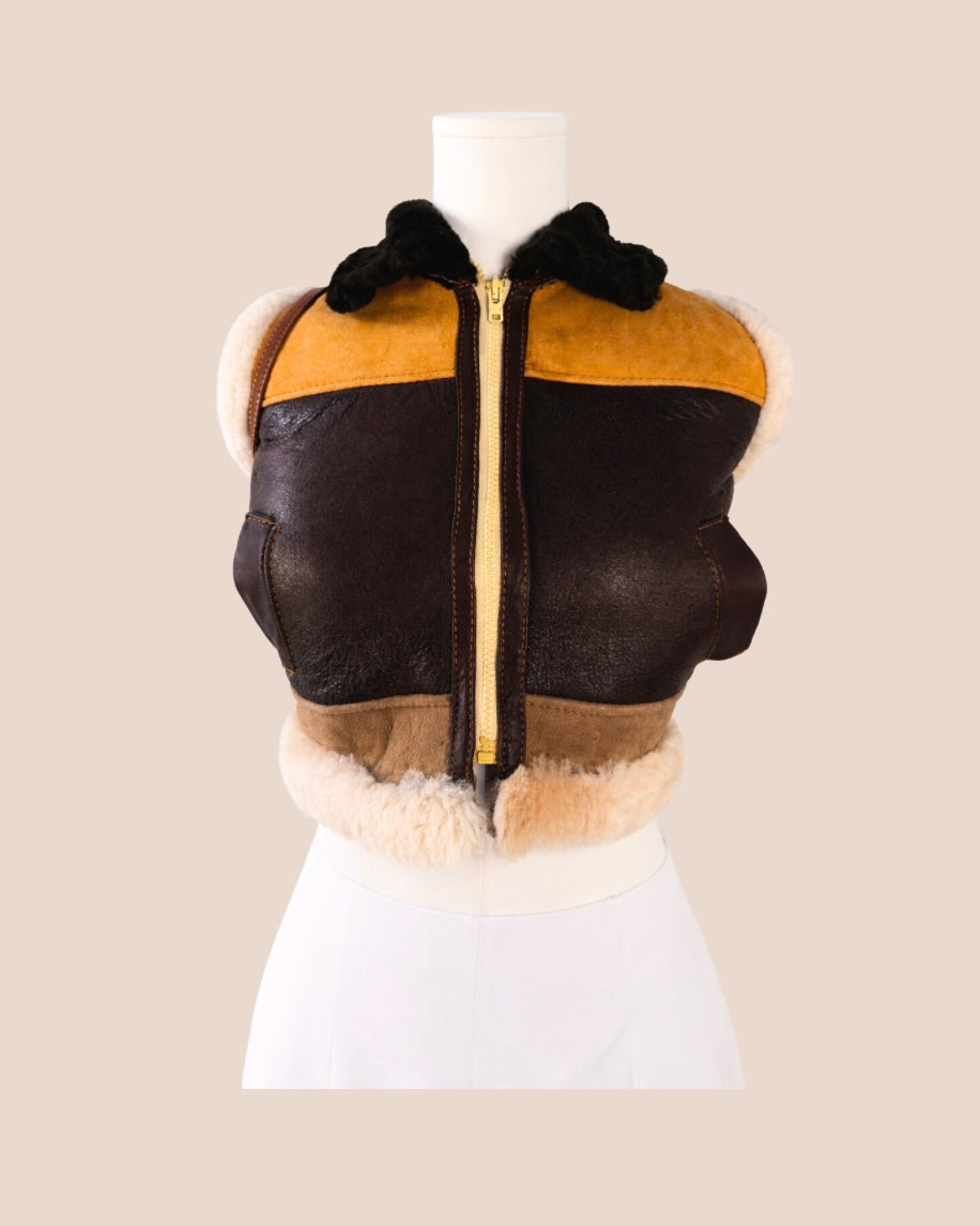 Vintage Zip-up Vest