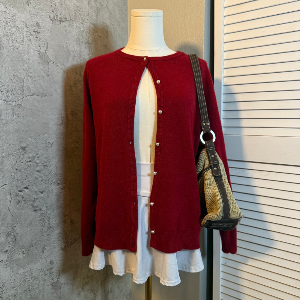 Button up sweater
