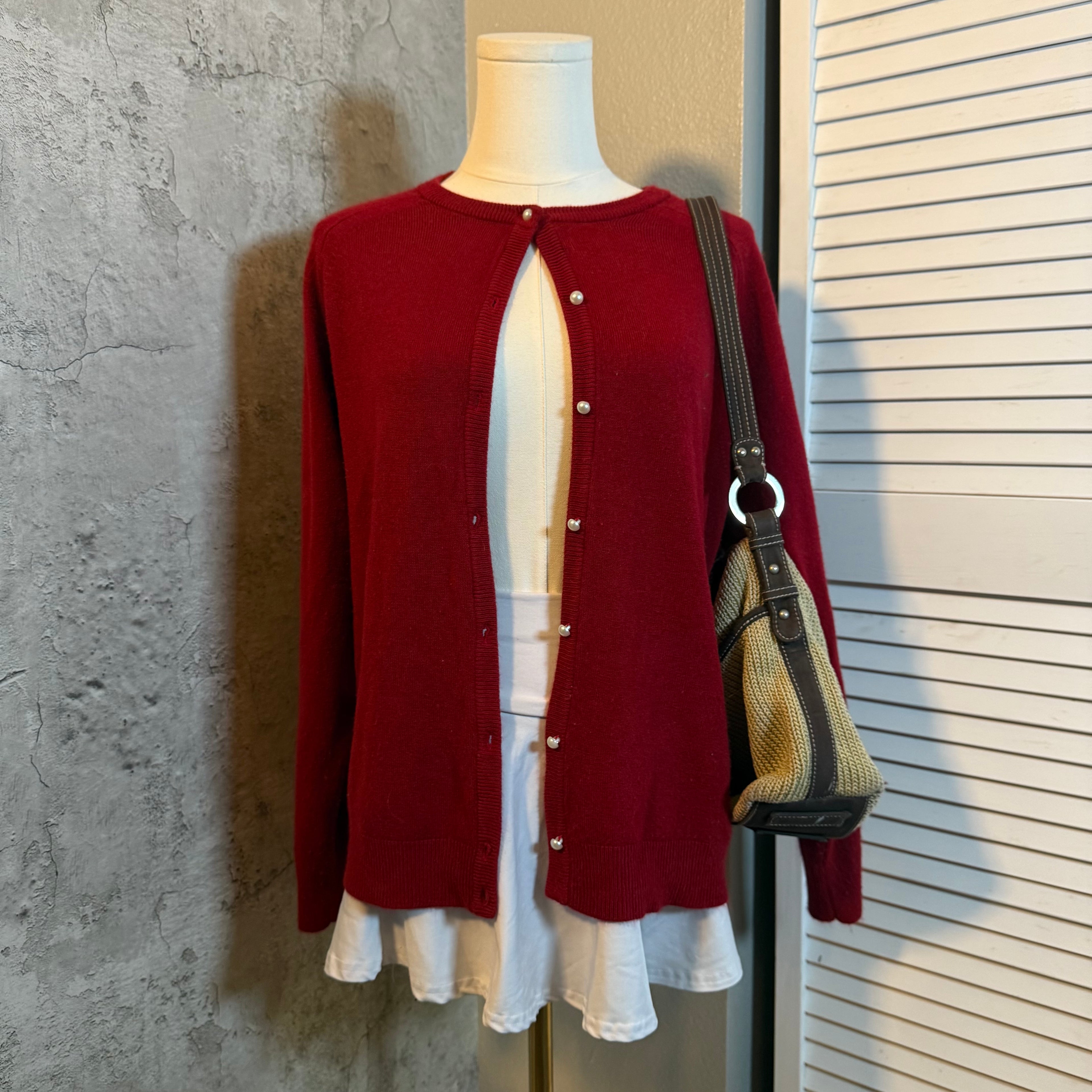 Button up sweater