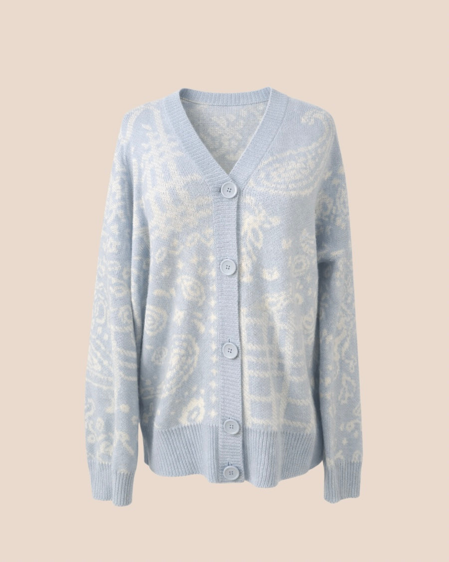 Blue Cardigan