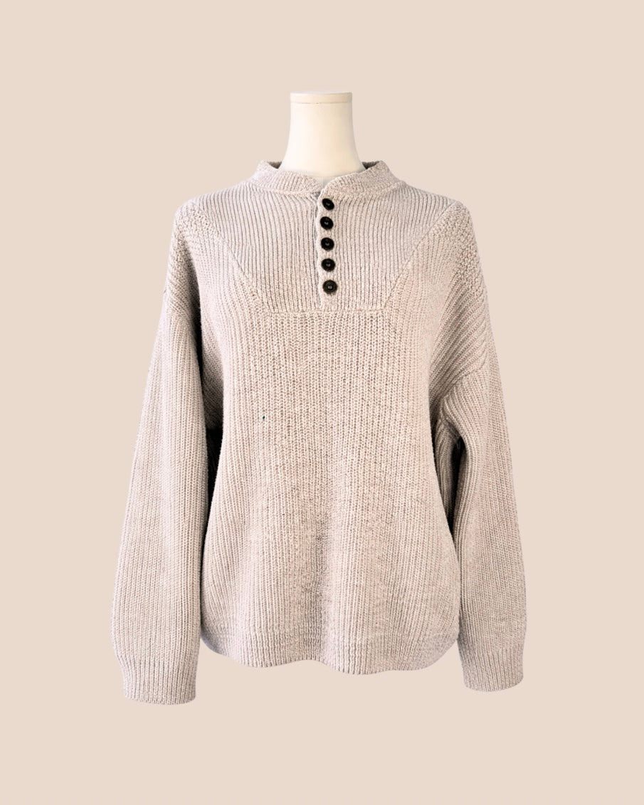 Oversized grey sweater