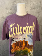 Purple tee
