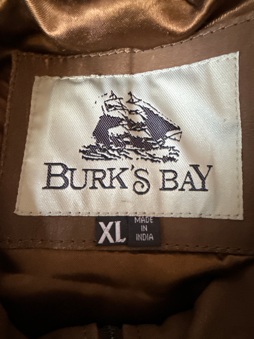 Burks Bay leather jacket