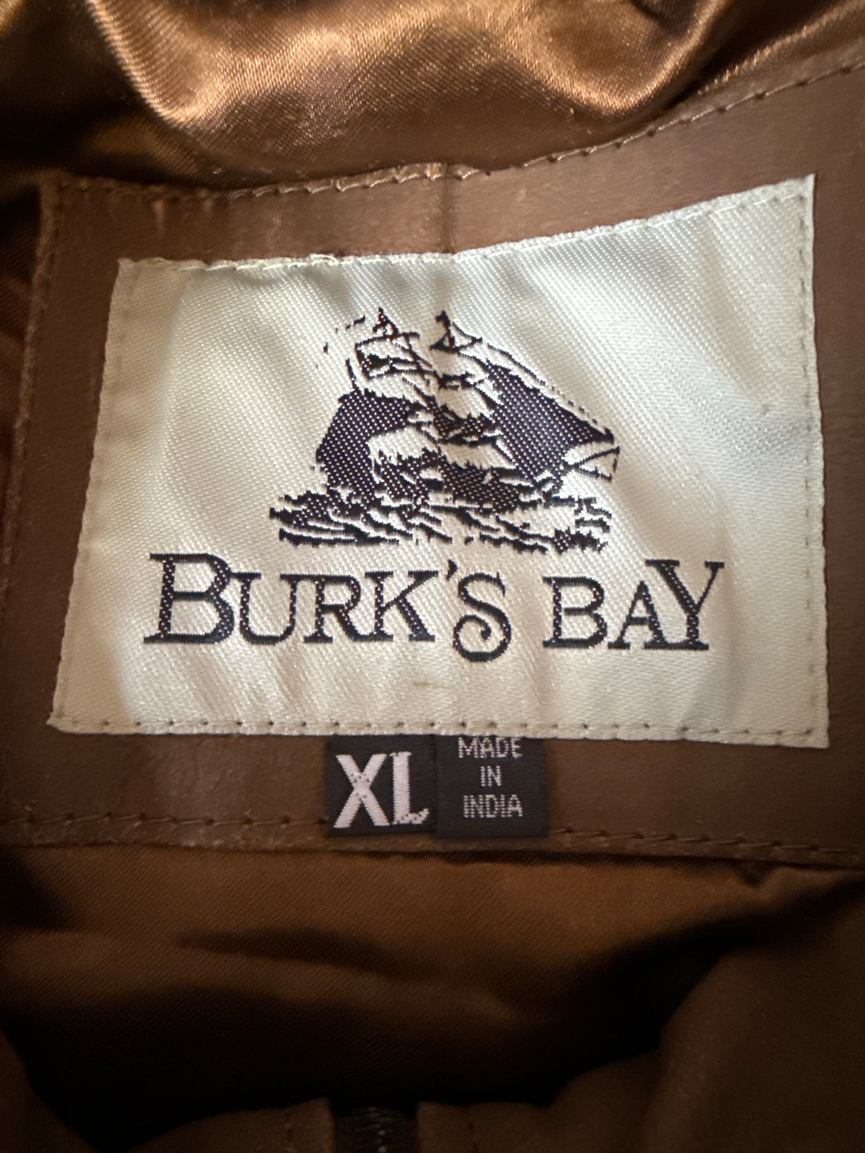 Burks Bay leather jacket