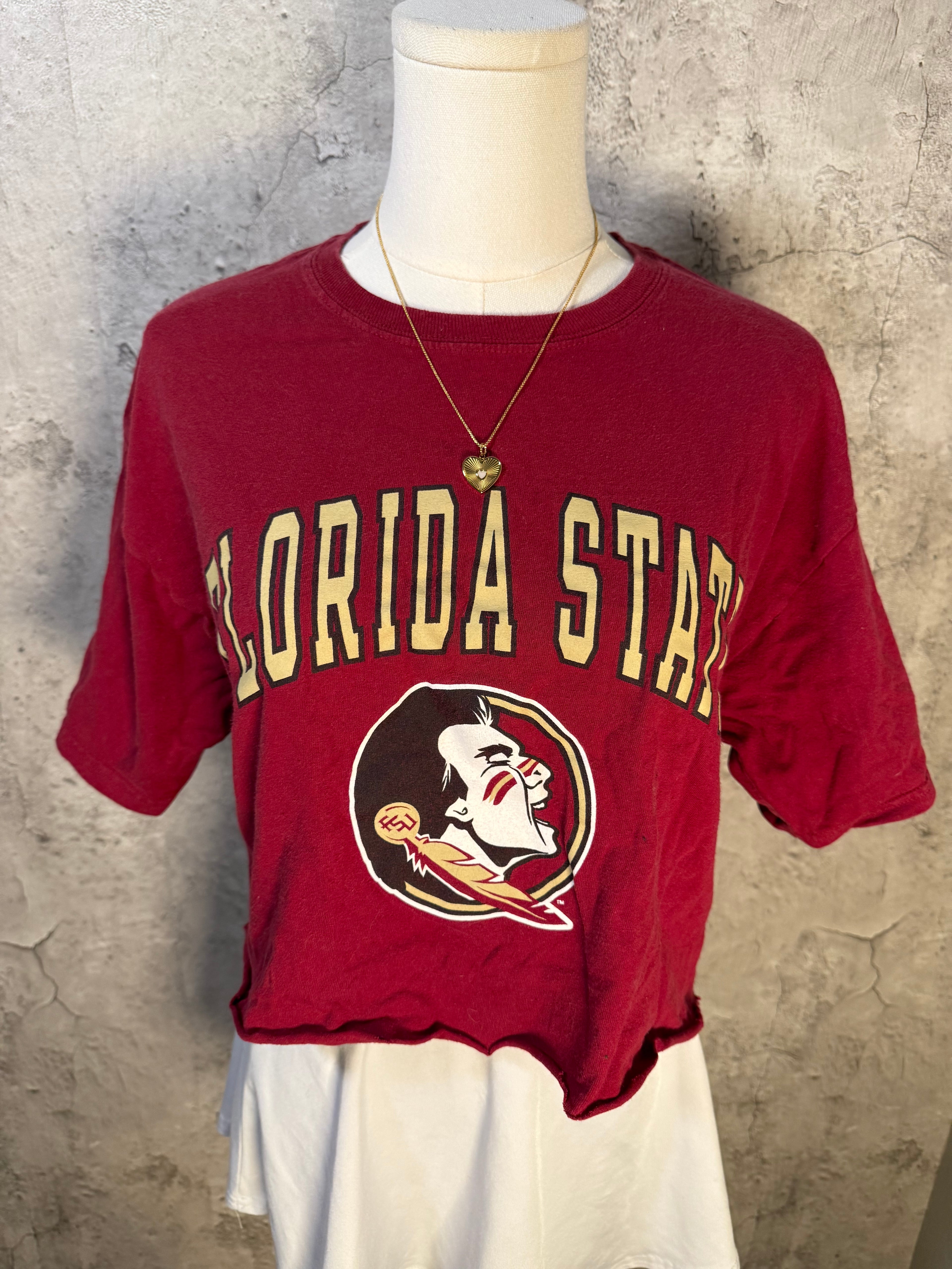 FSU Cropped Tee