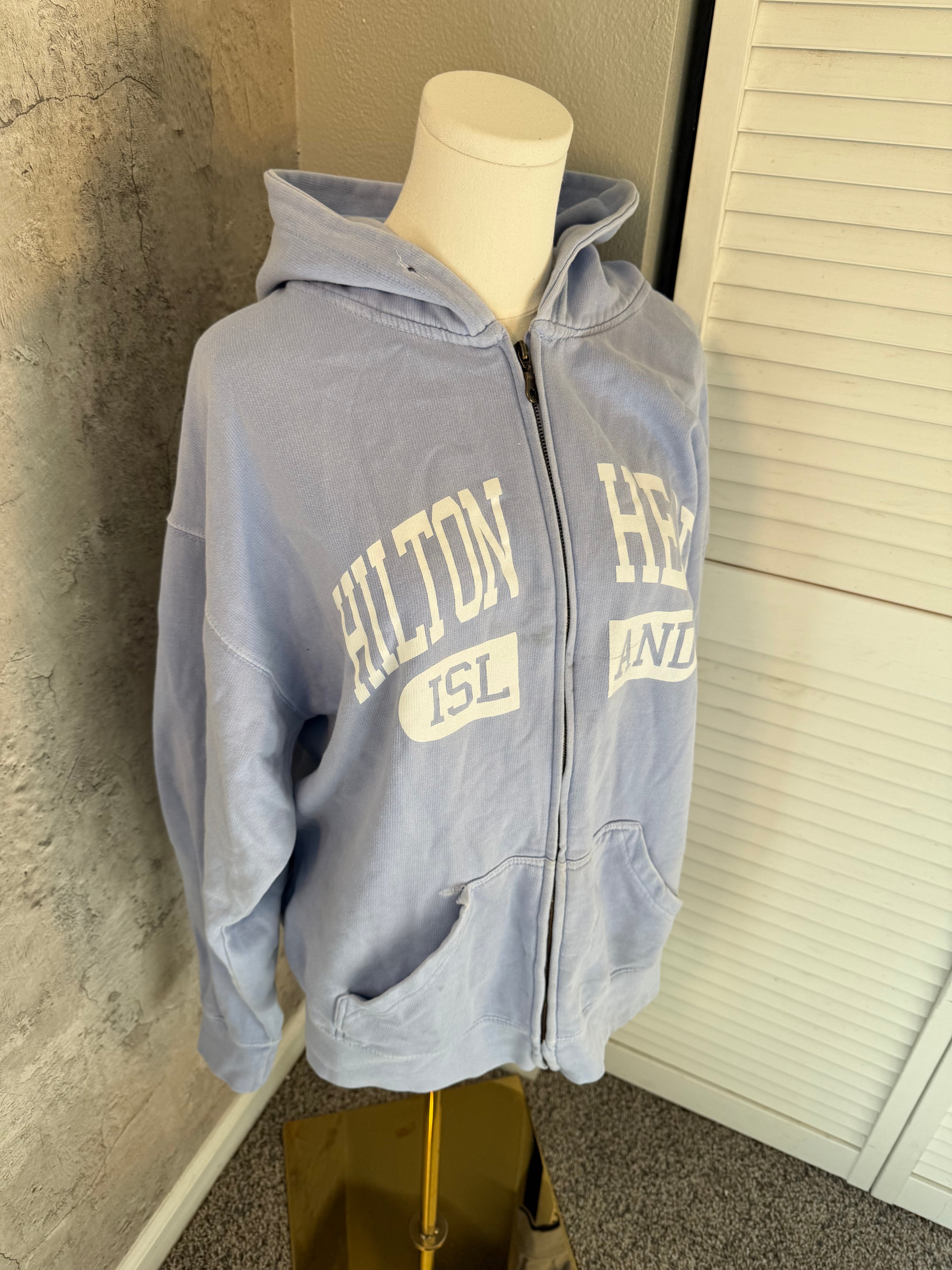 Zip up hoodie