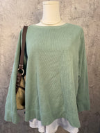 Green sweater