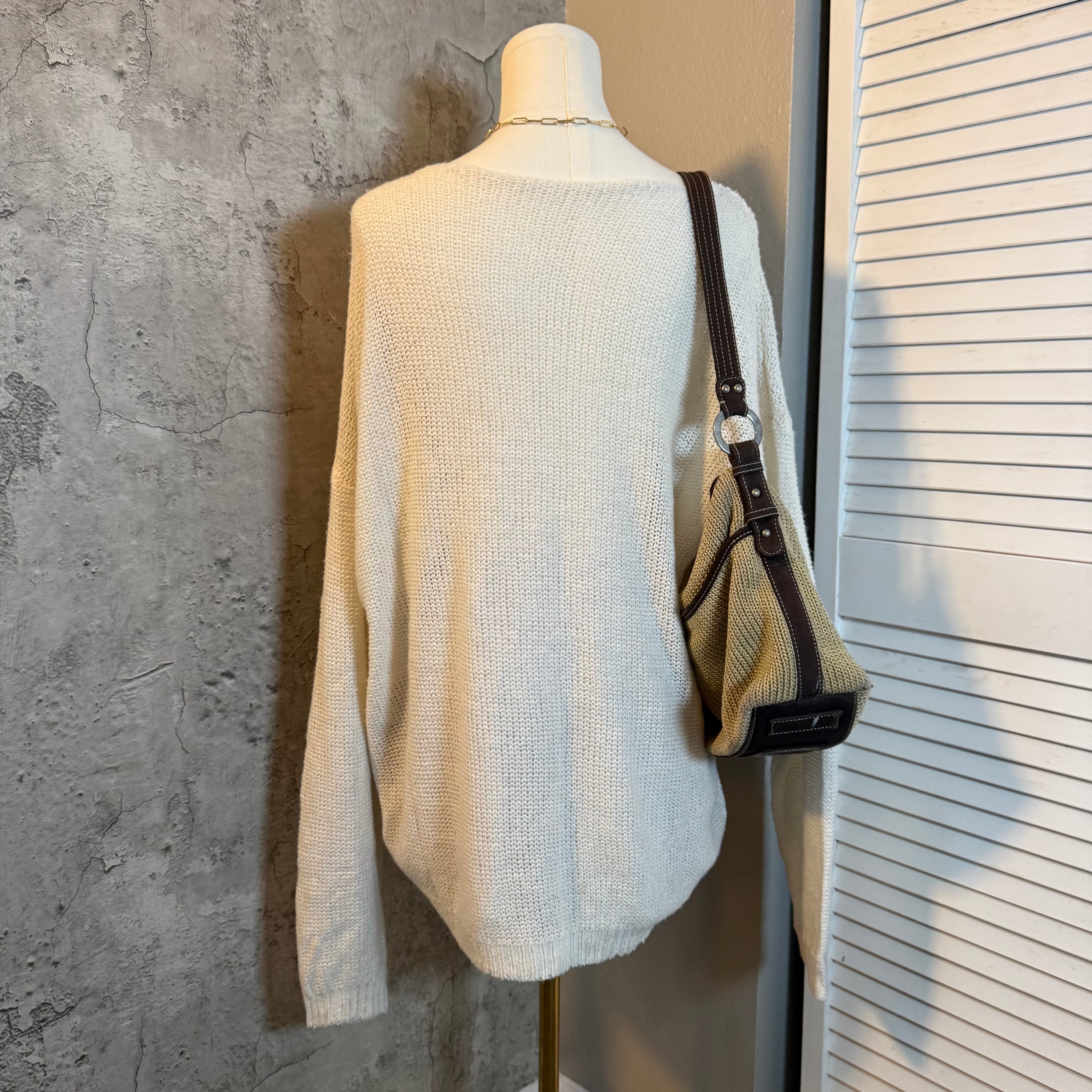 White sweater