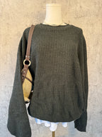 Dark green sweater