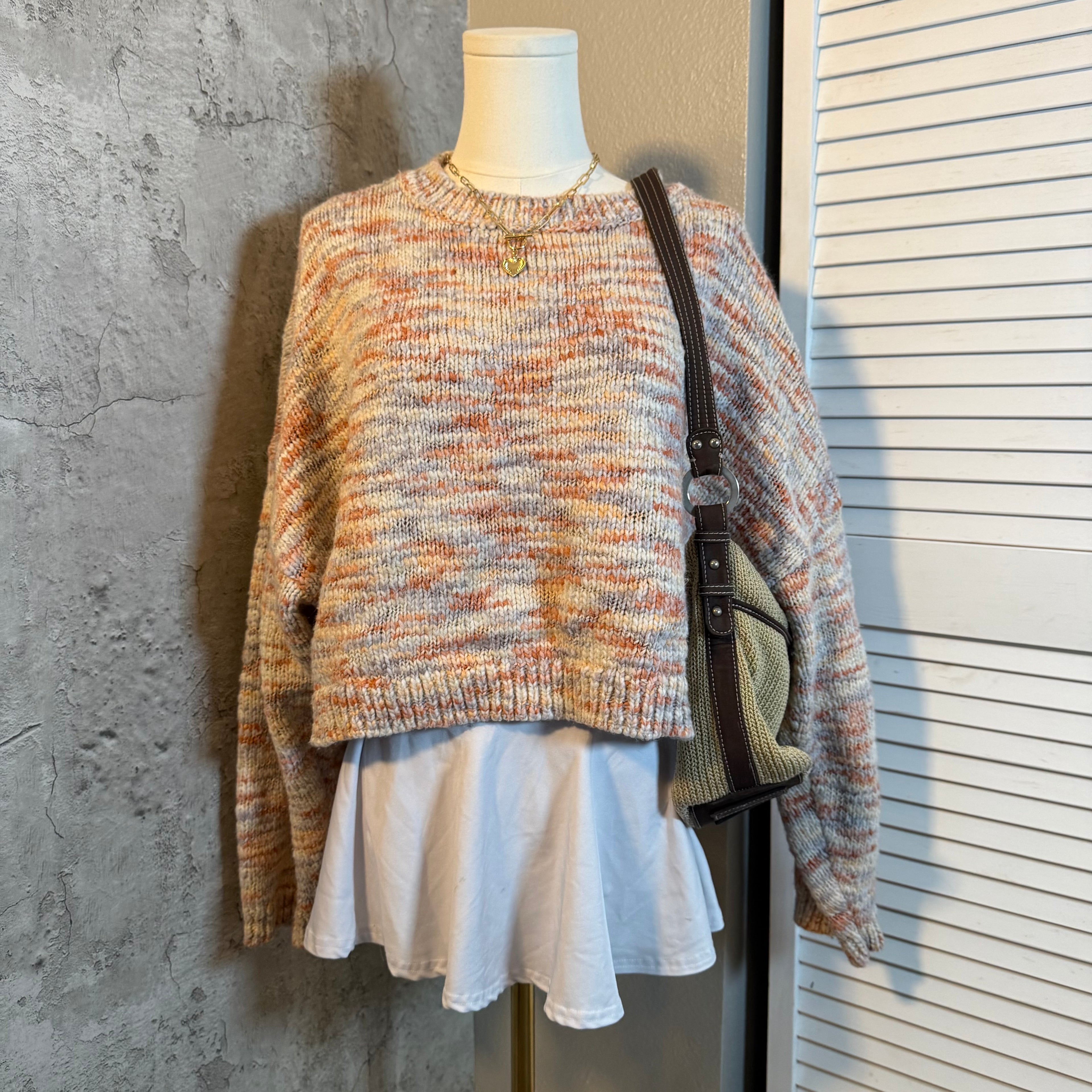 Cropped sweater