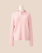 Chaps pink sweater