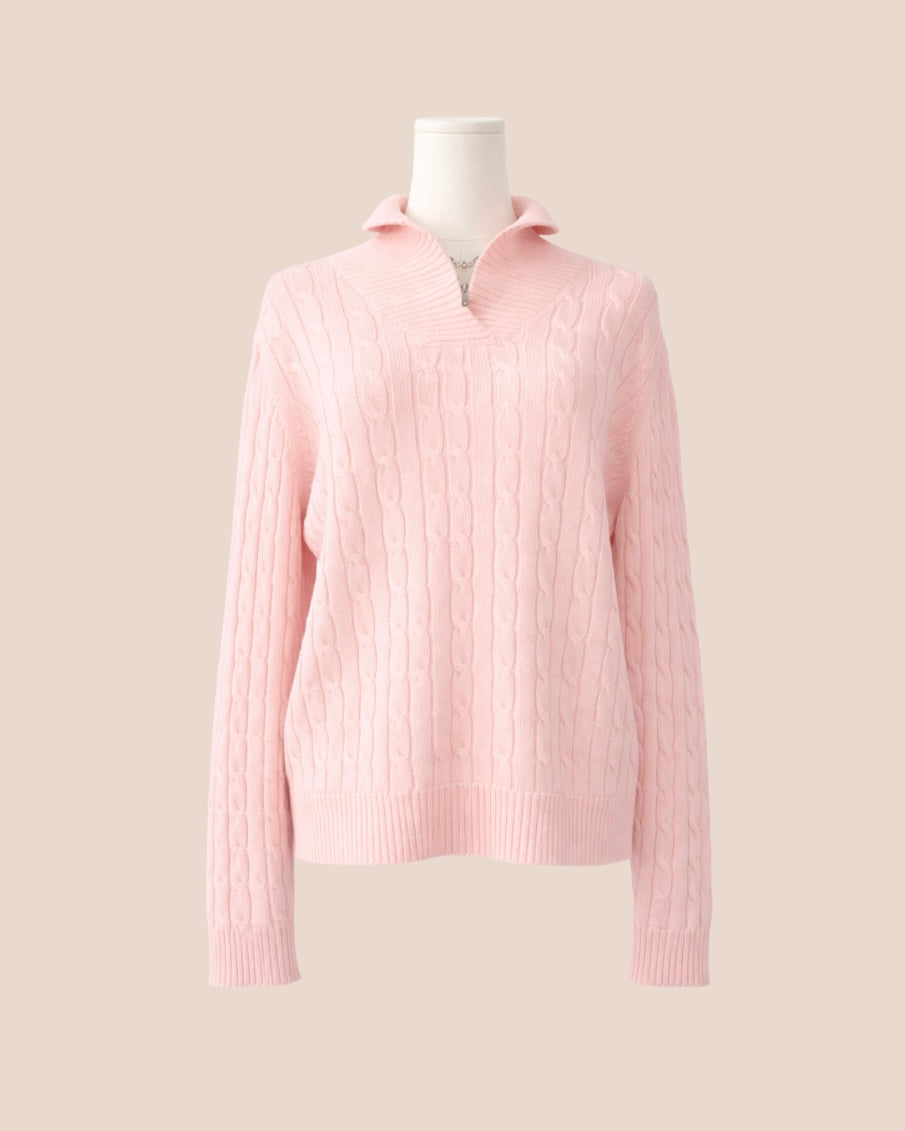 Chaps pink sweater