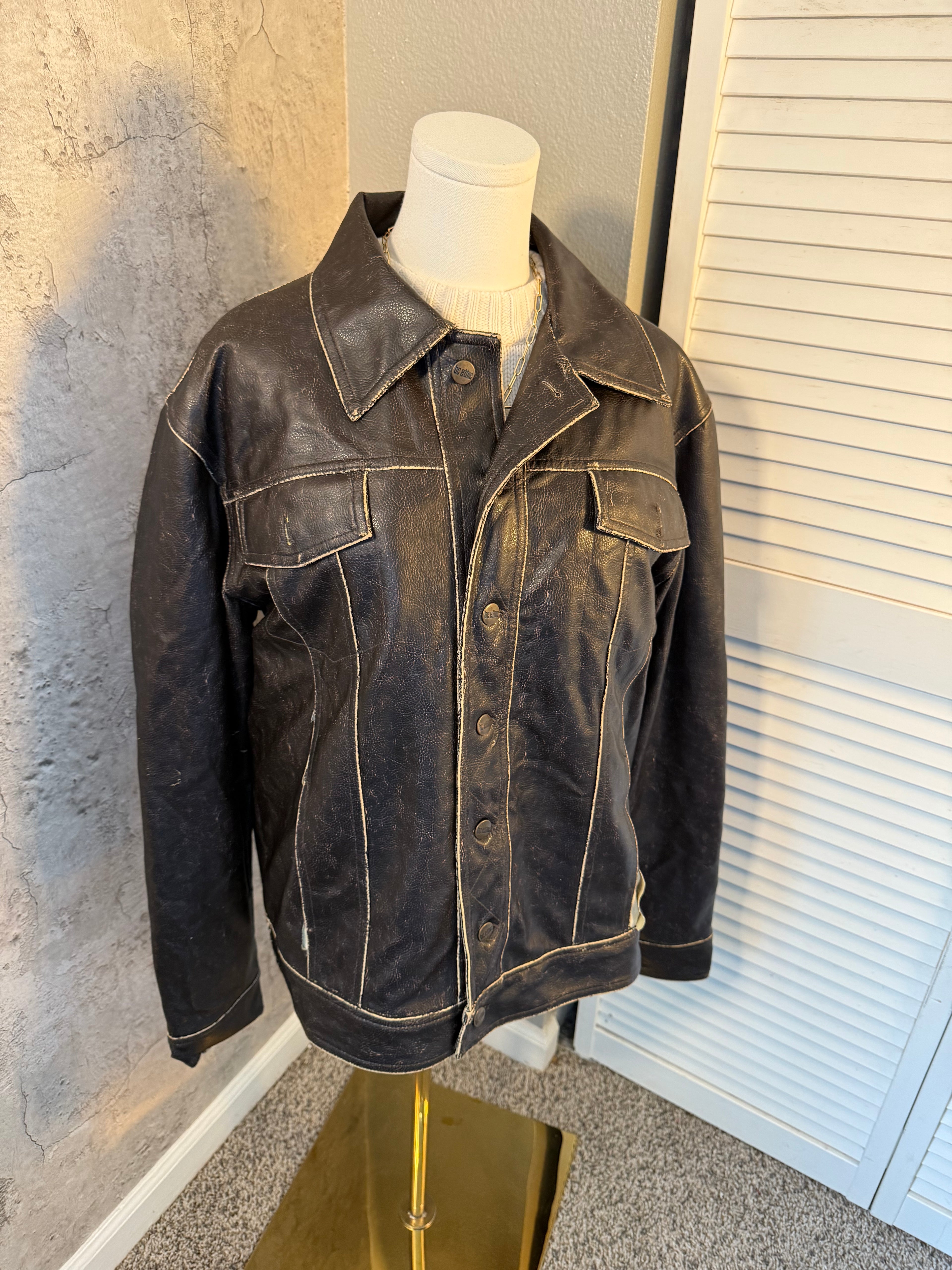 Leather jacket