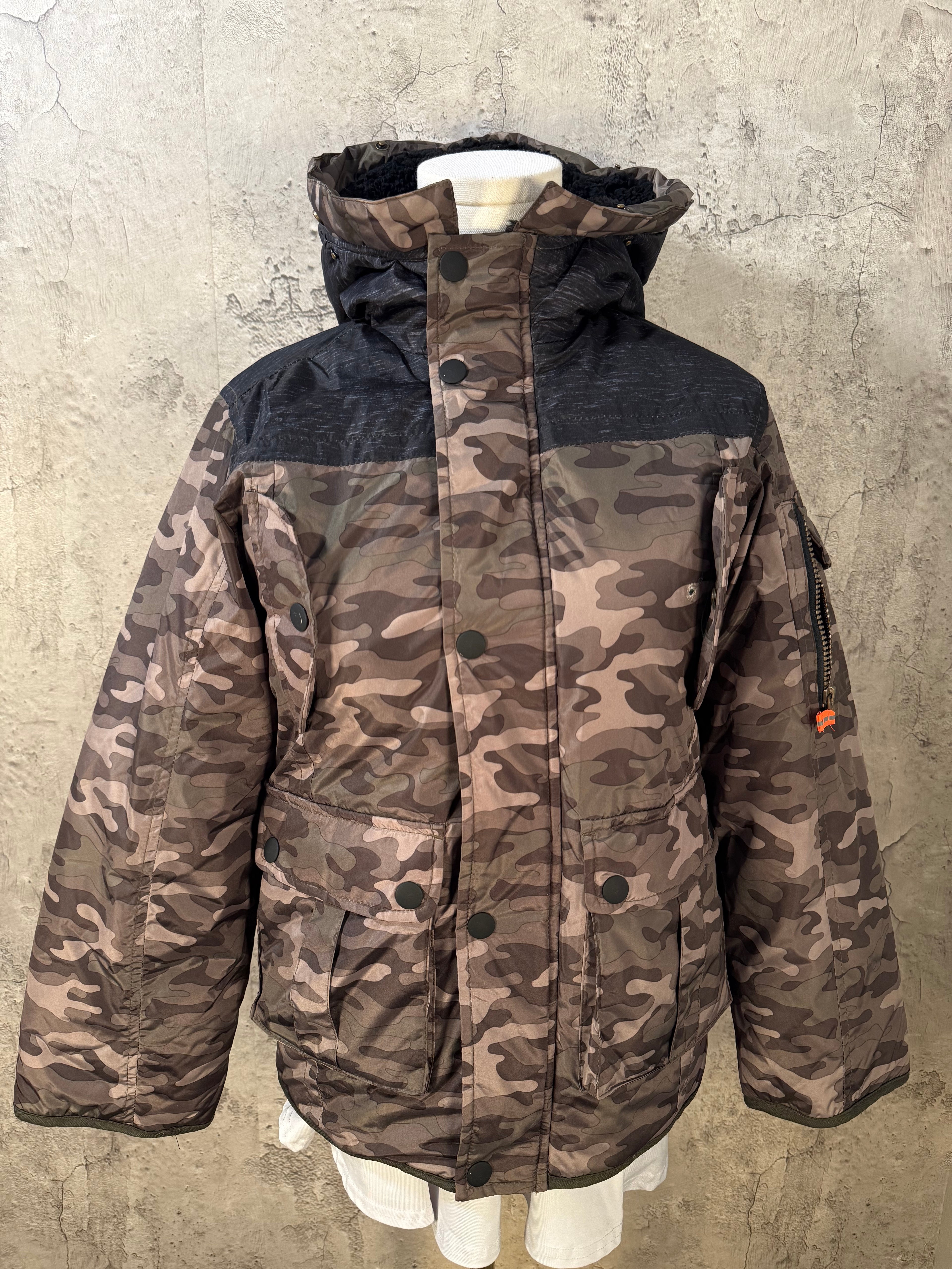 London Fog Camo Puffer
