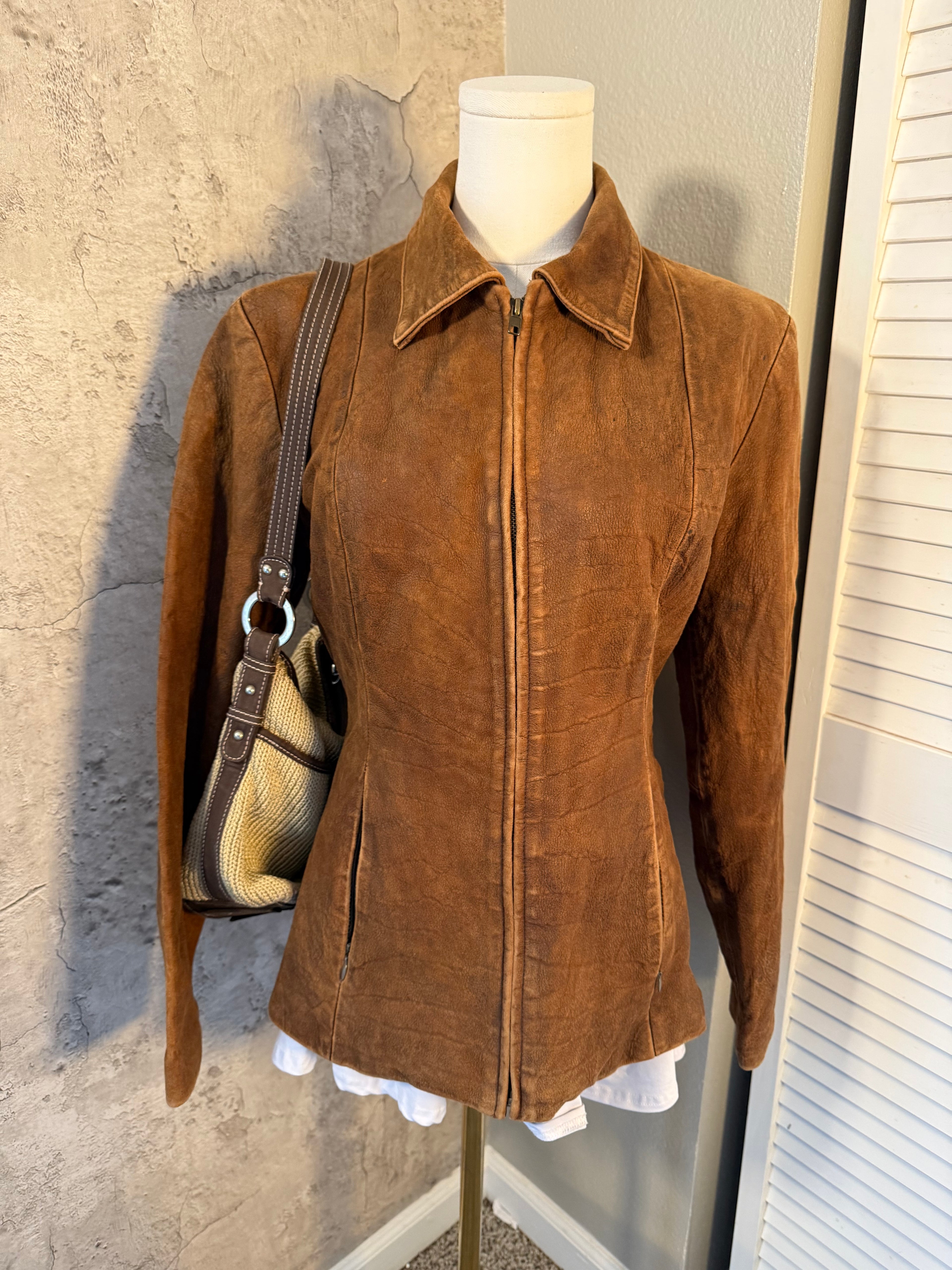 Leather jacket
