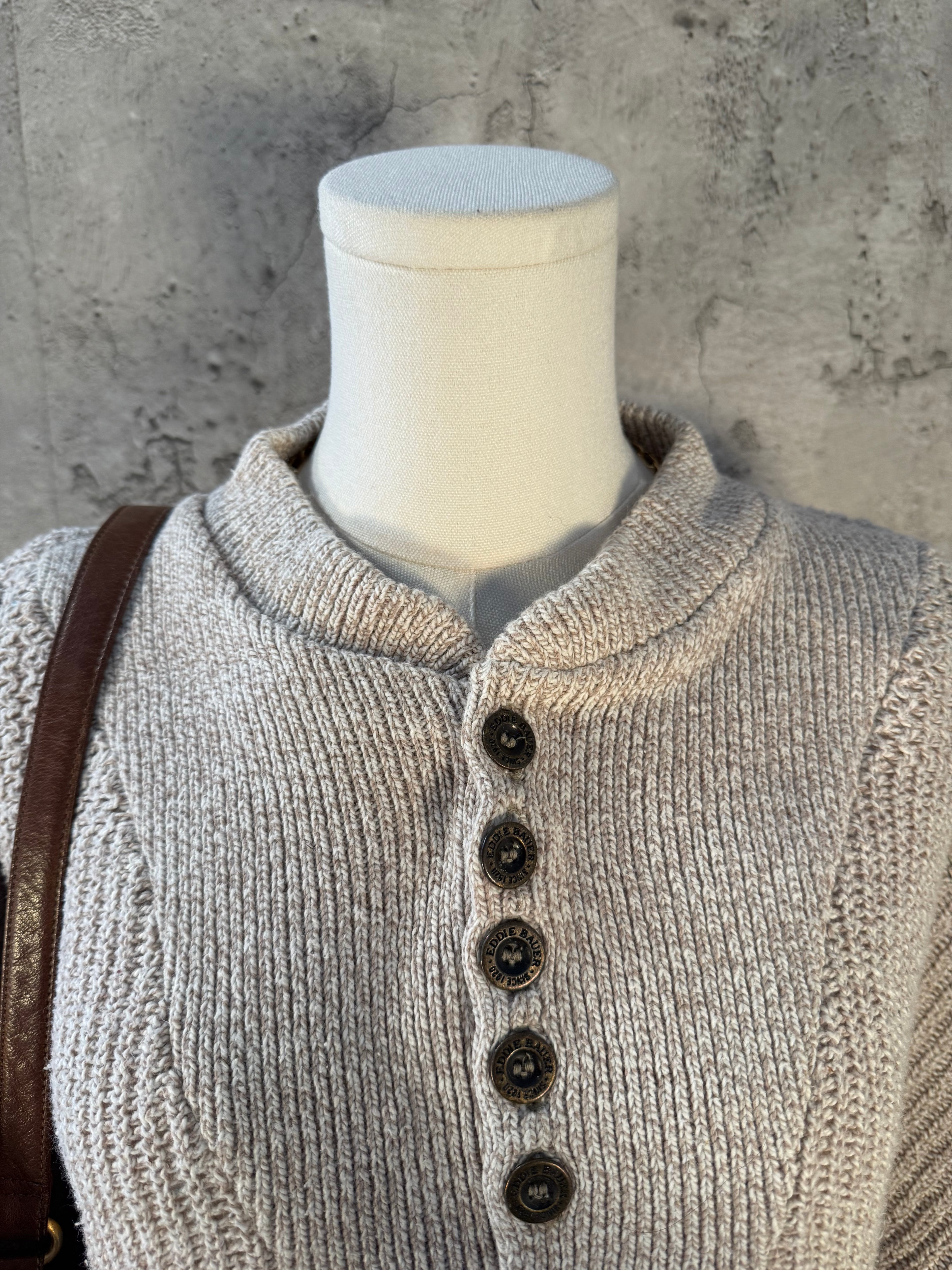 Oversized grey sweater