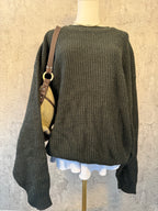 Dark green sweater