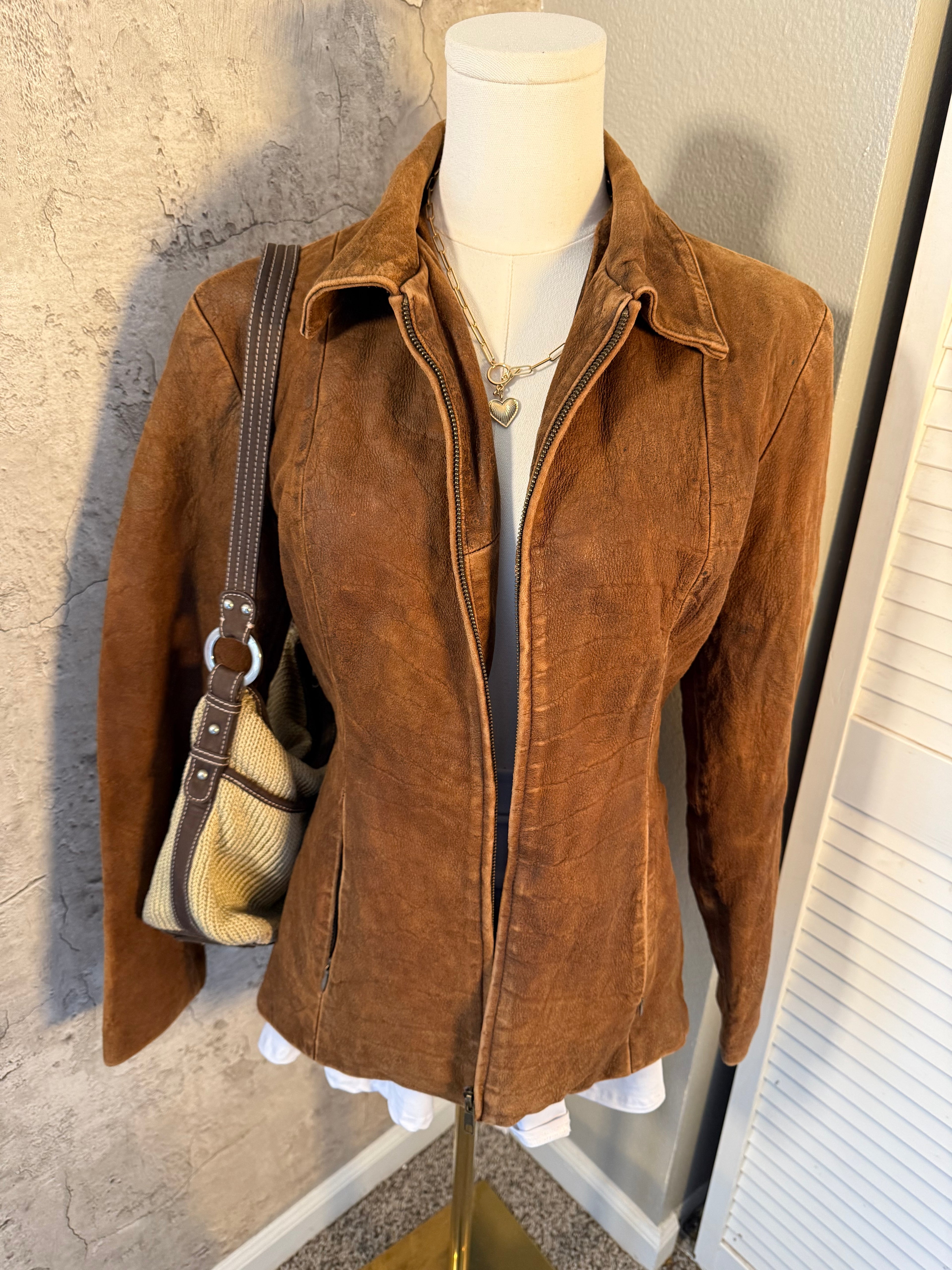 Leather jacket