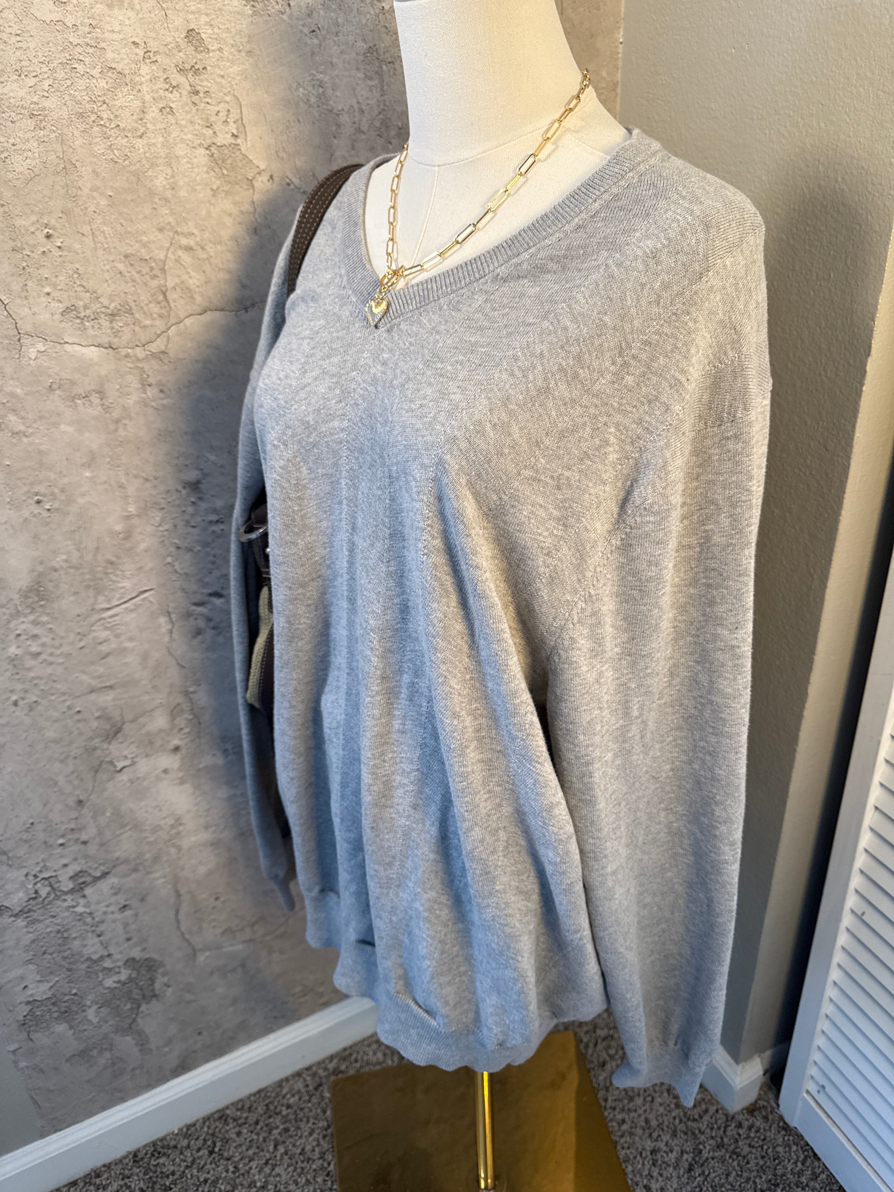 Grey sweater