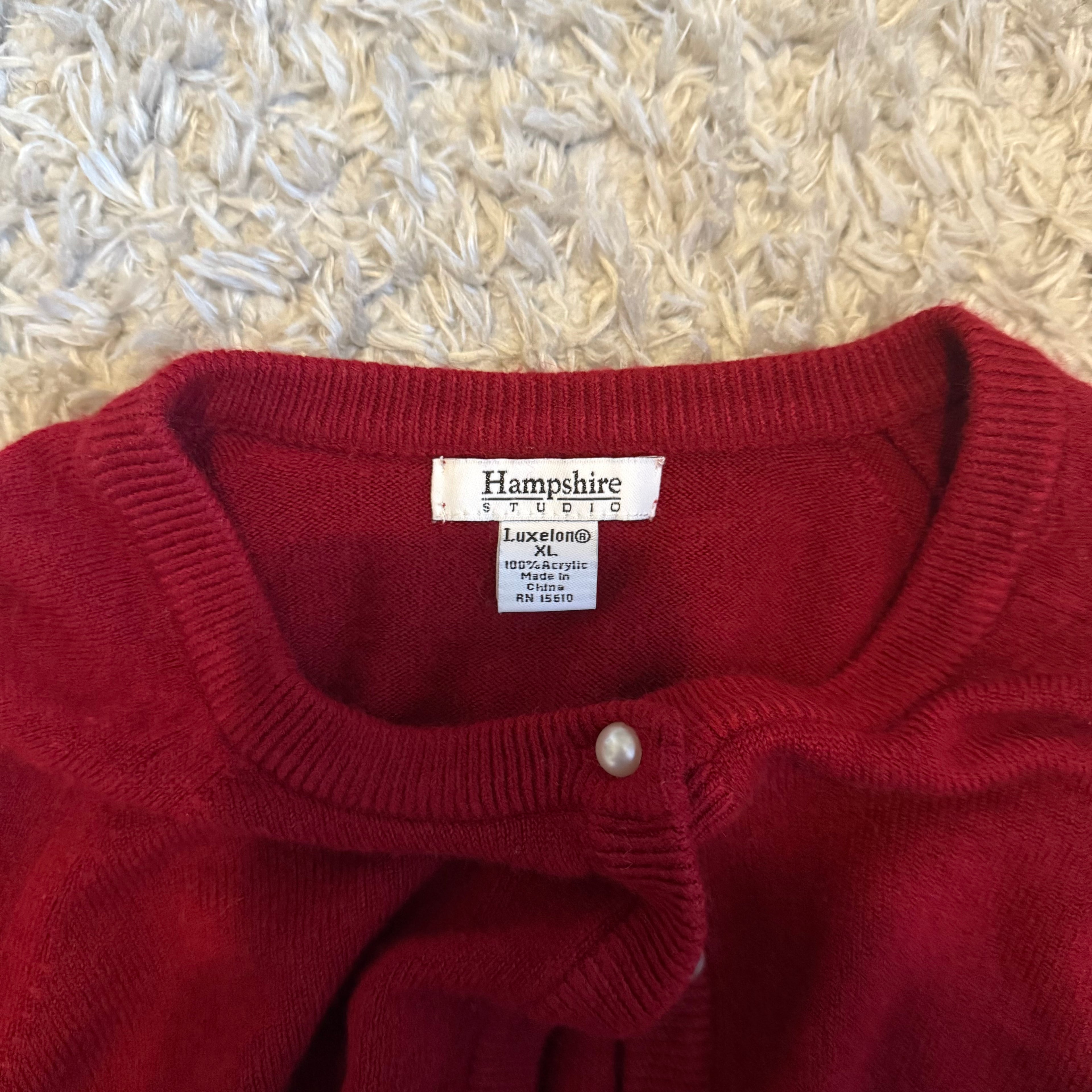 Button up sweater