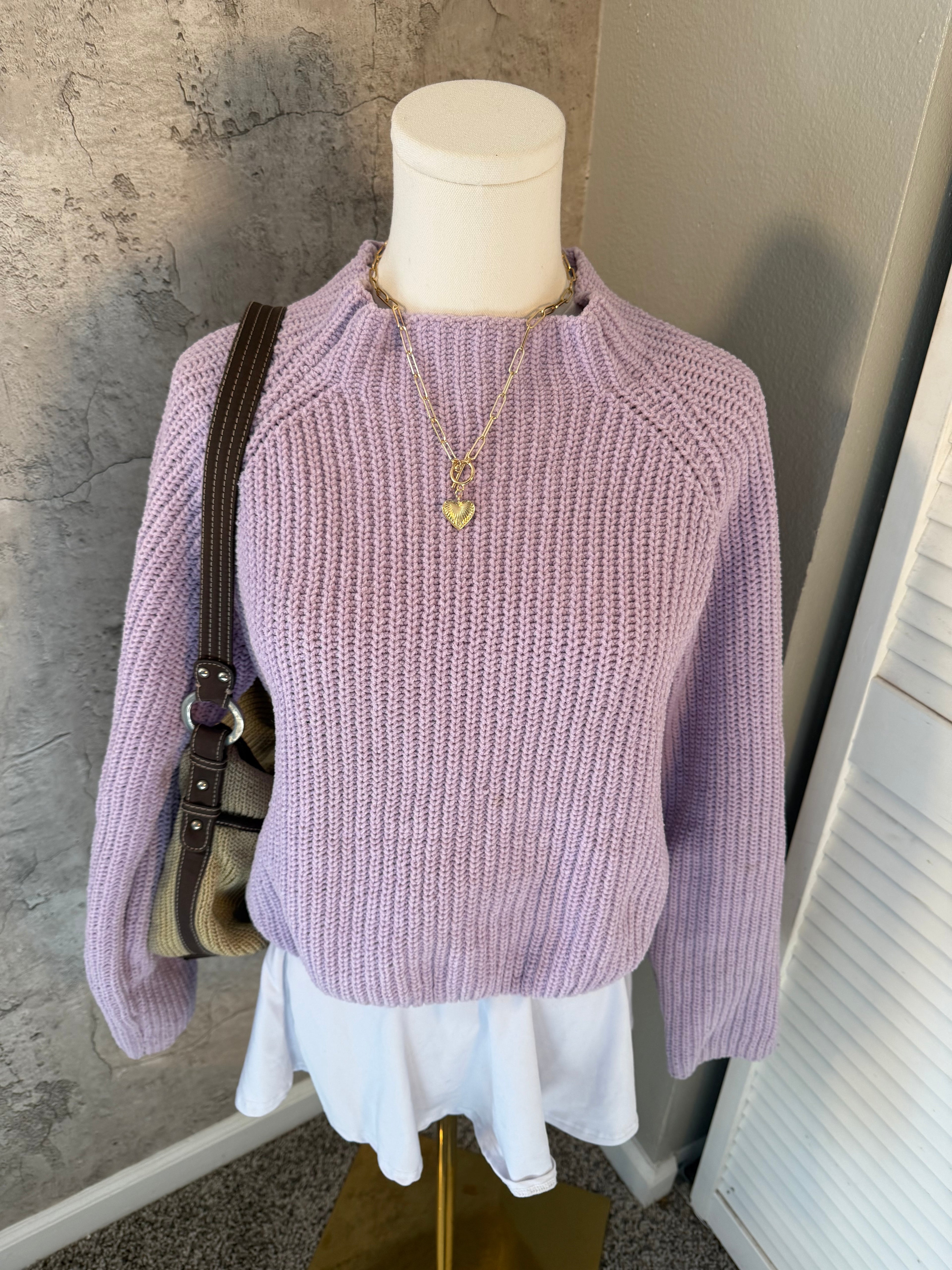 Purple sweater