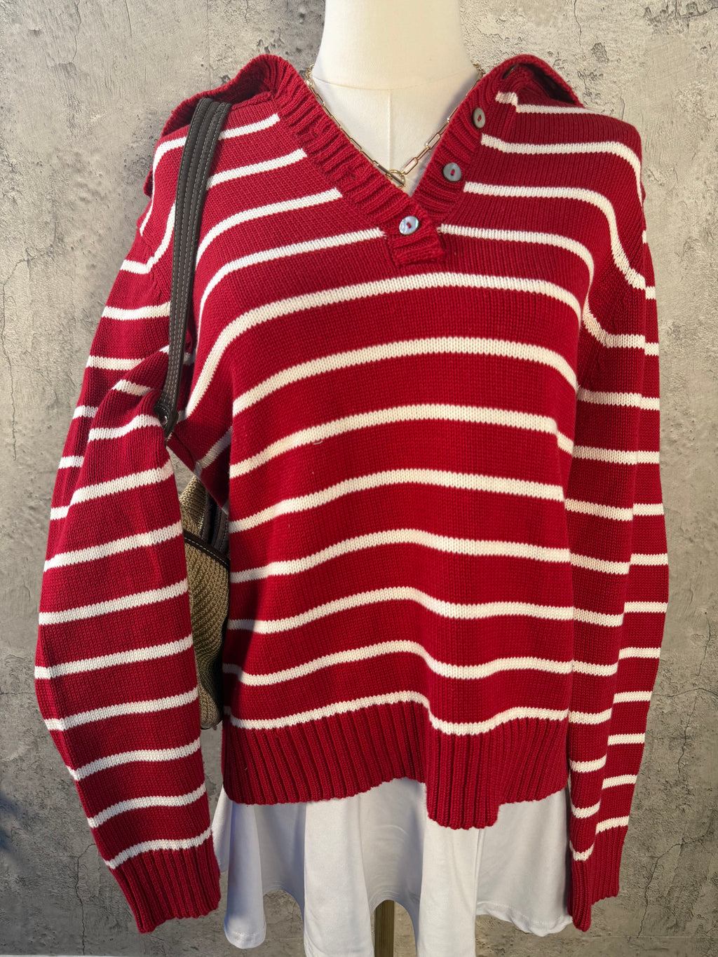 Striped charter club sweater