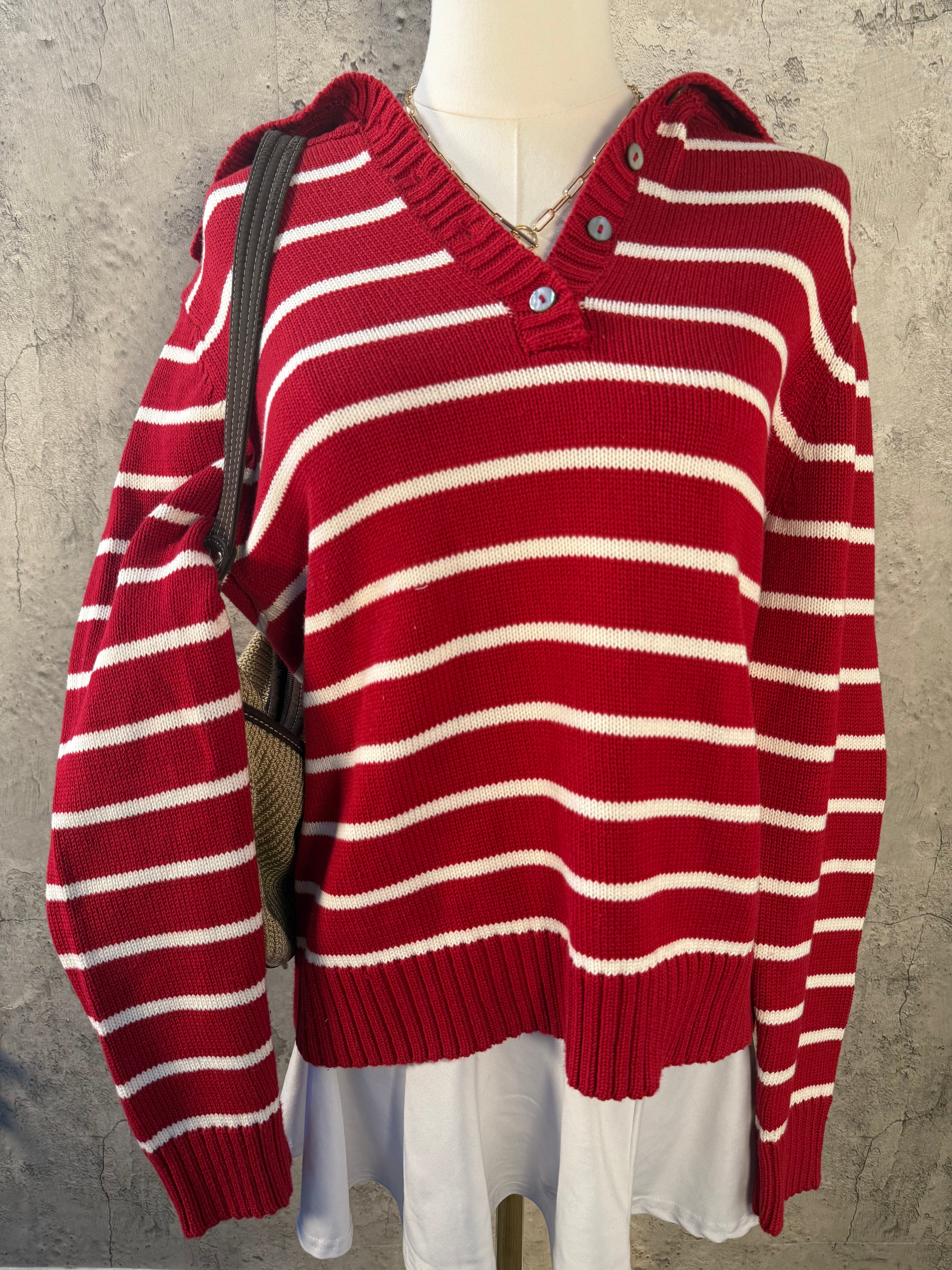 Striped charter club sweater