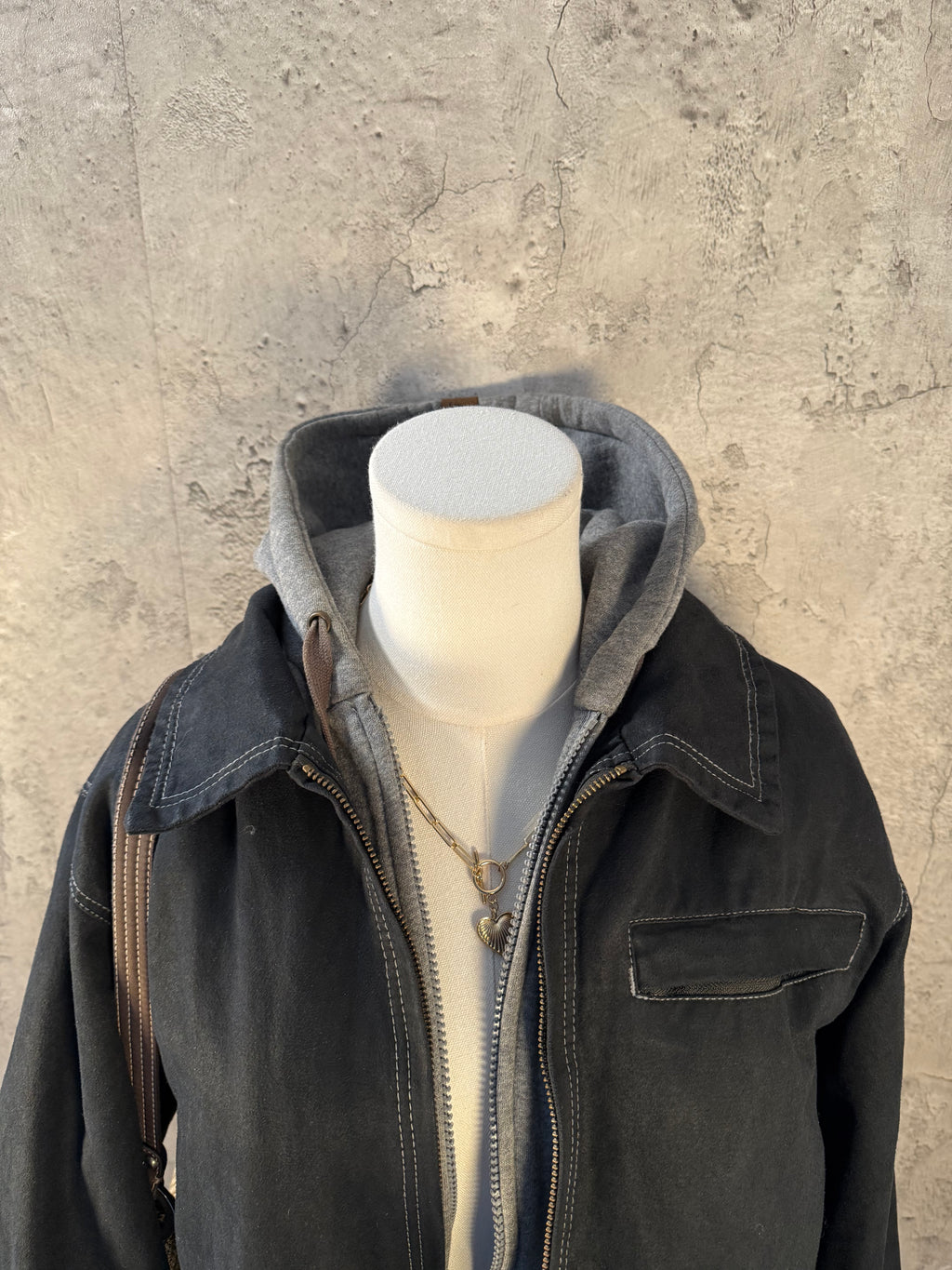 Oversized workers jacket