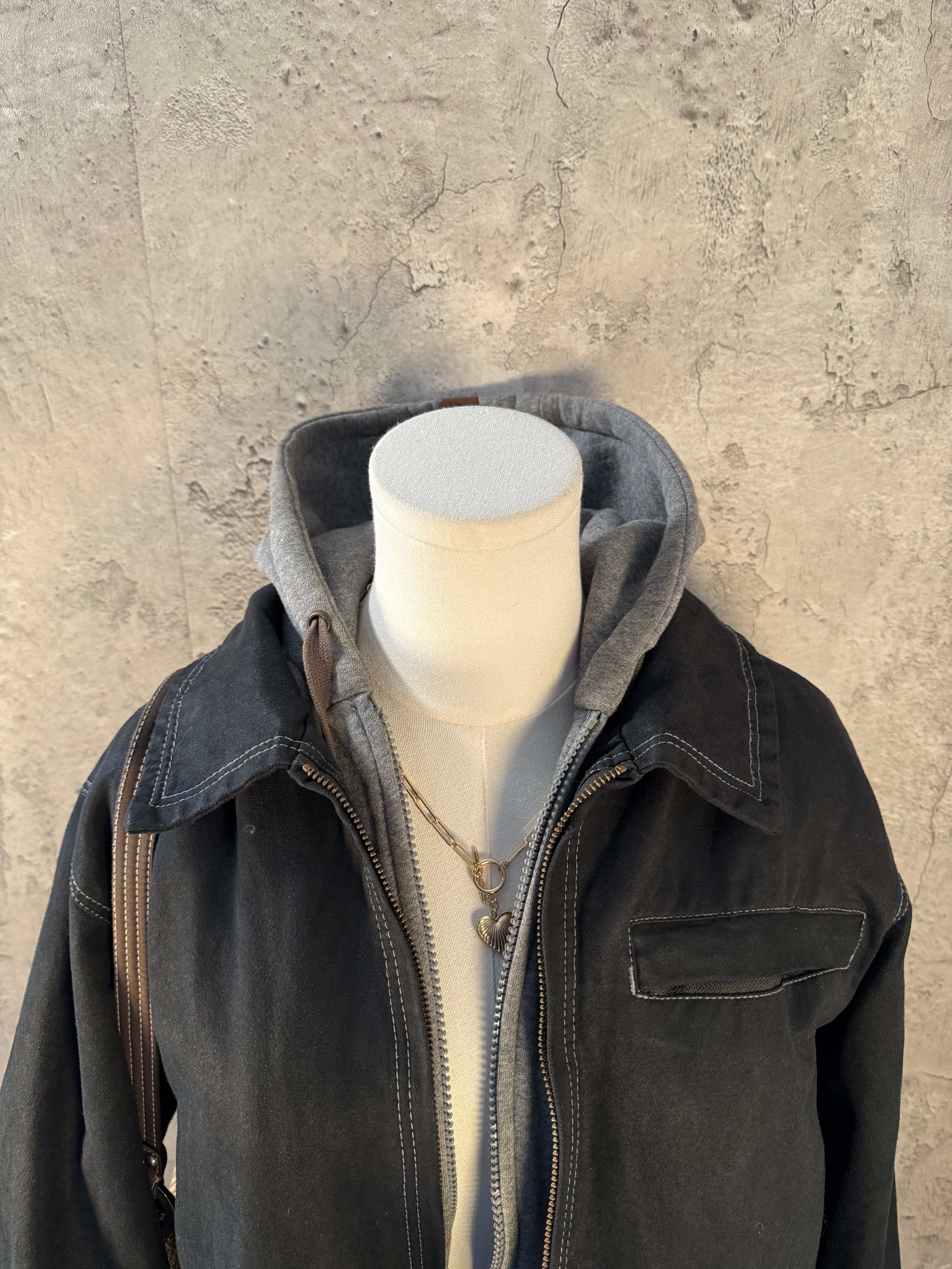 Oversized workers jacket