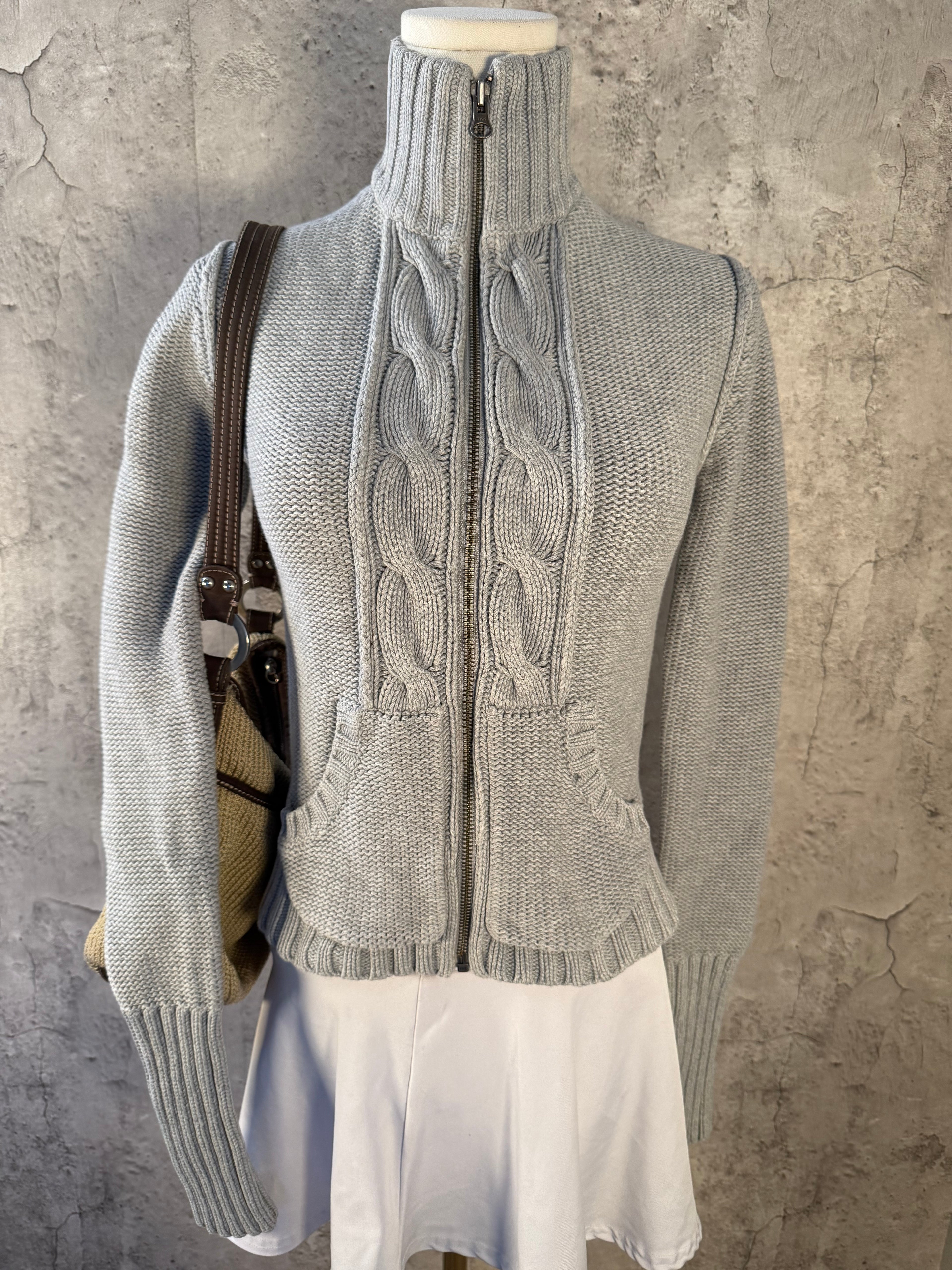 Old navy gray zip-up