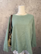 Green sweater