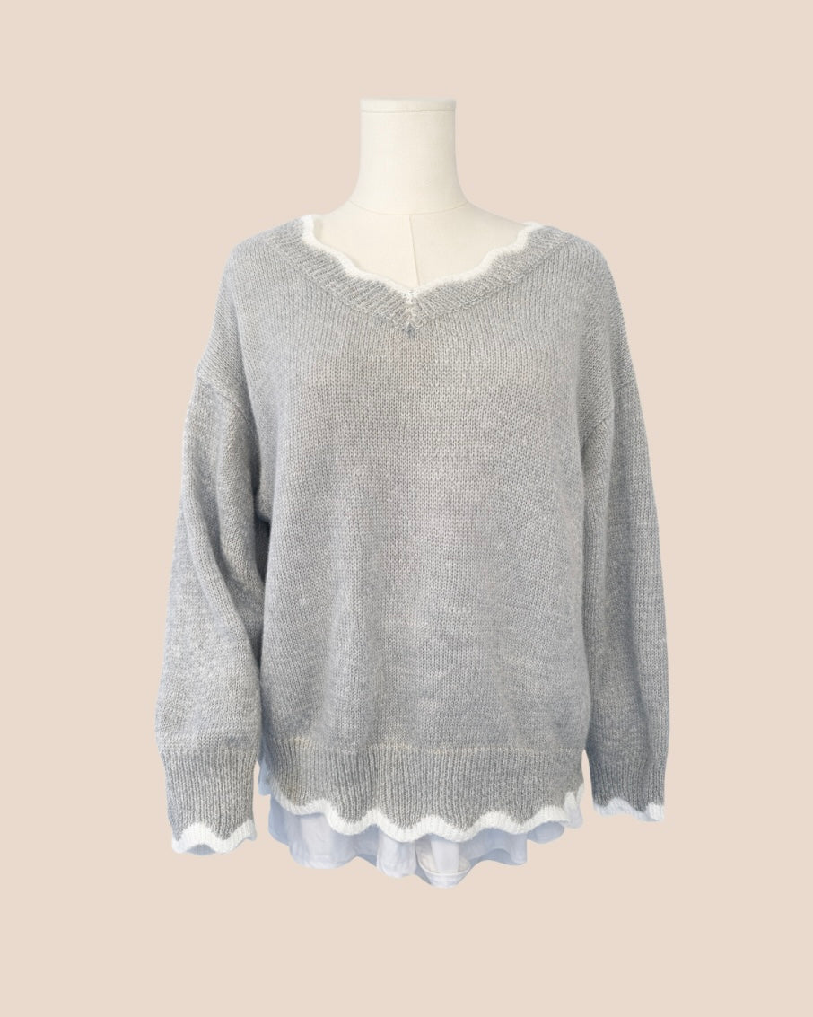 Grey sweater