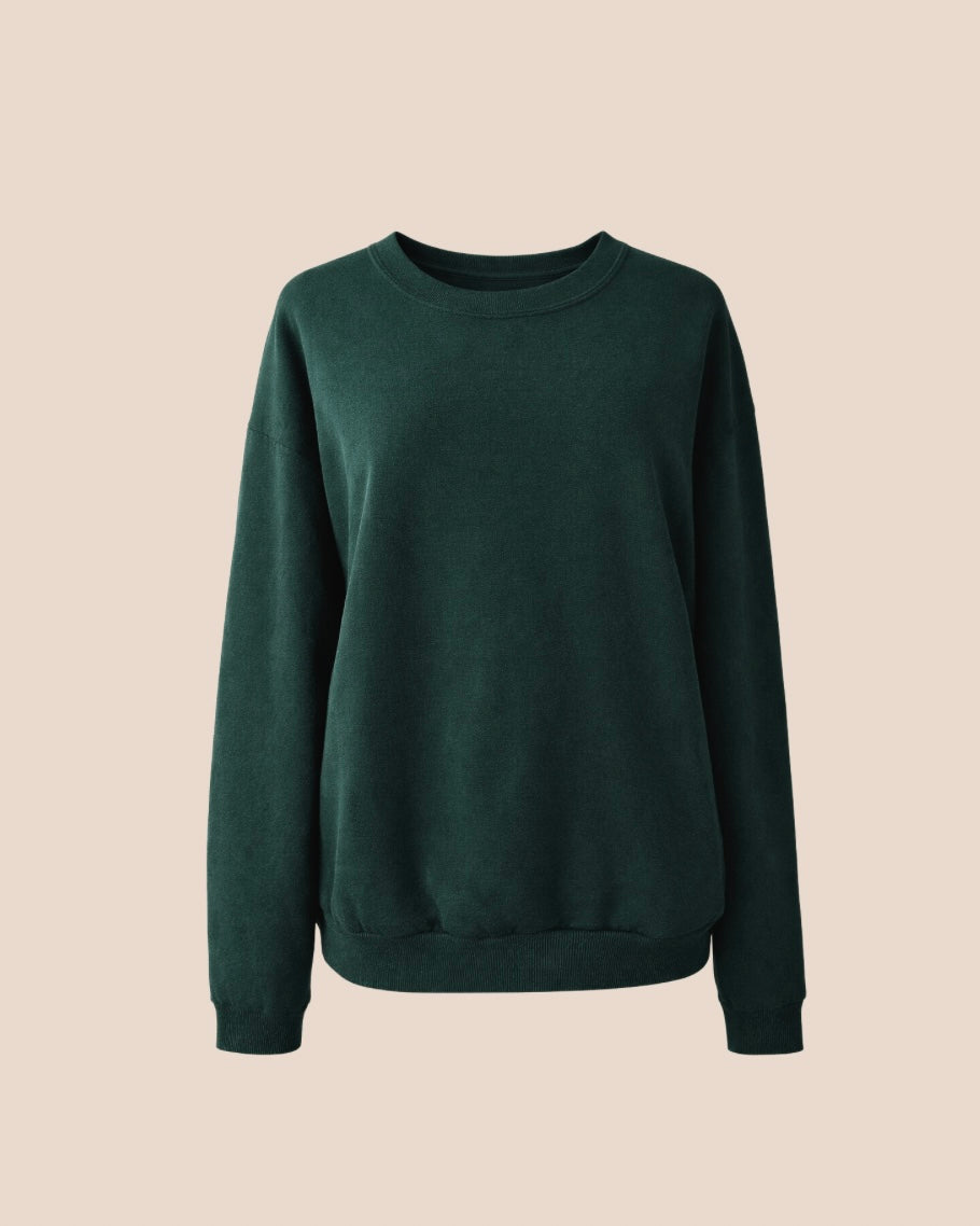 Green sweatshirt