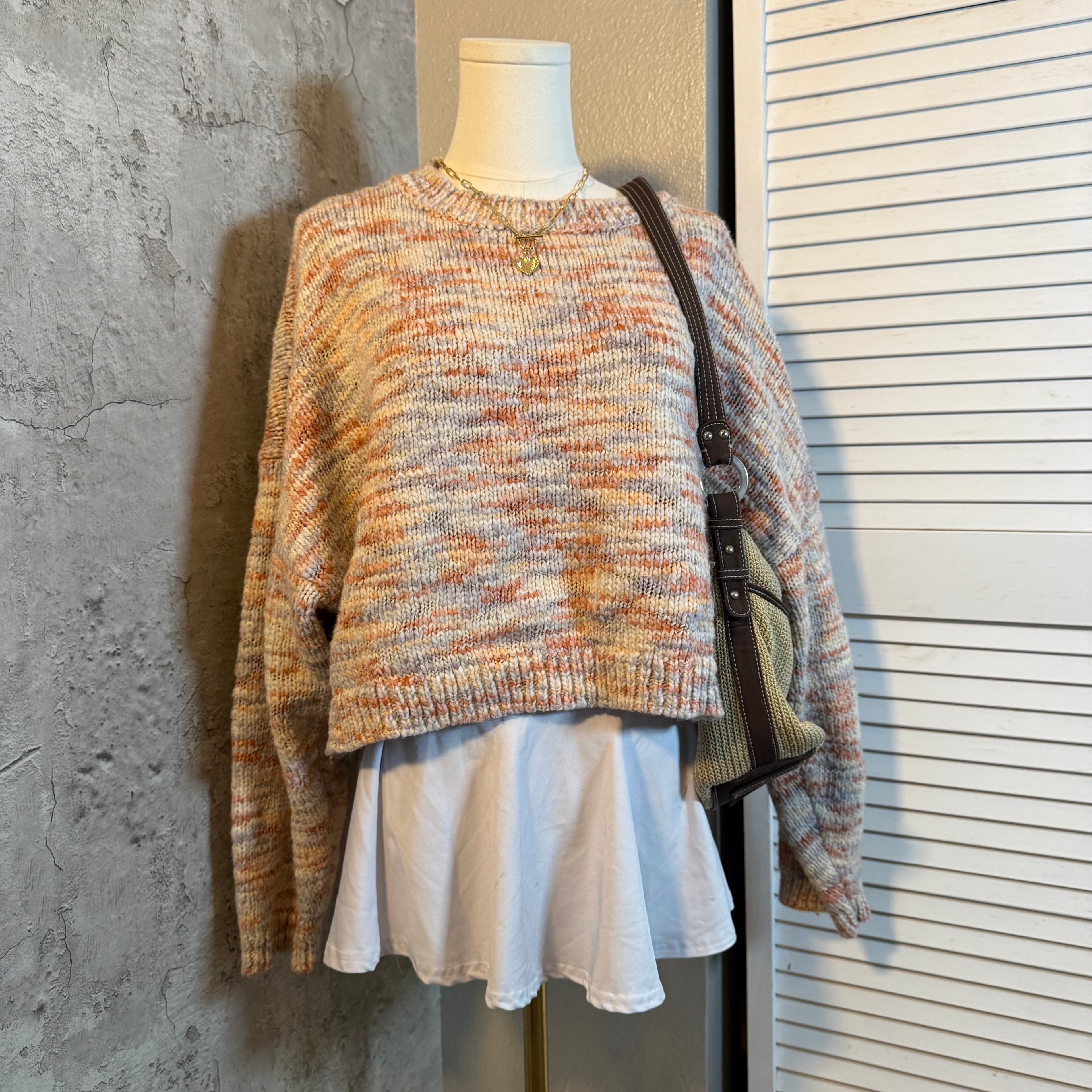 Cropped sweater