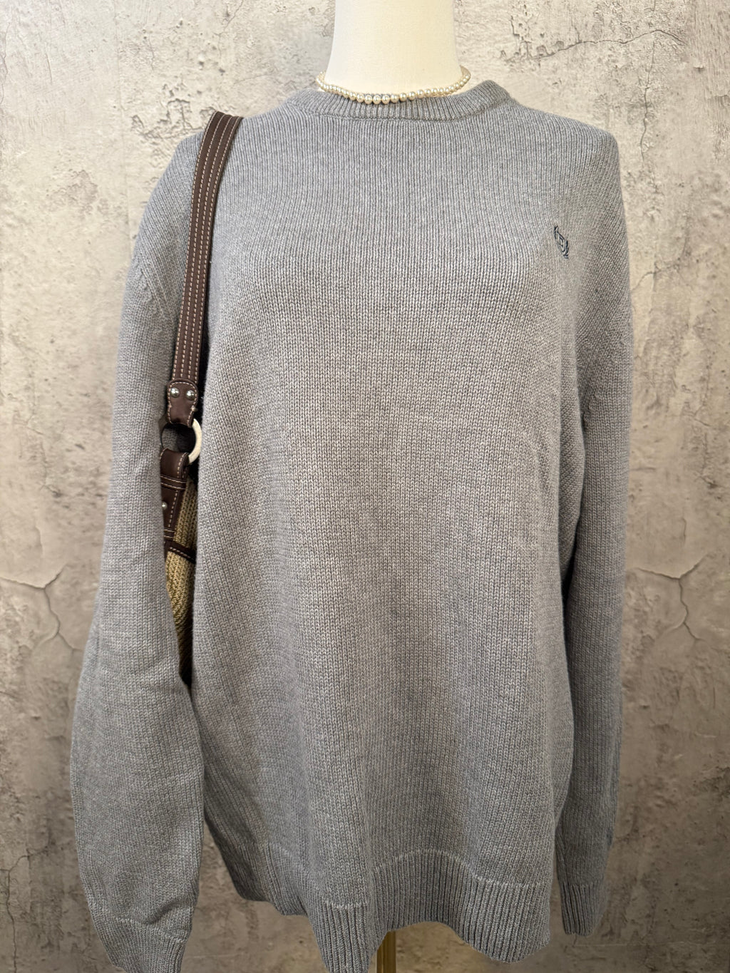 Gray chaps sweatshirt