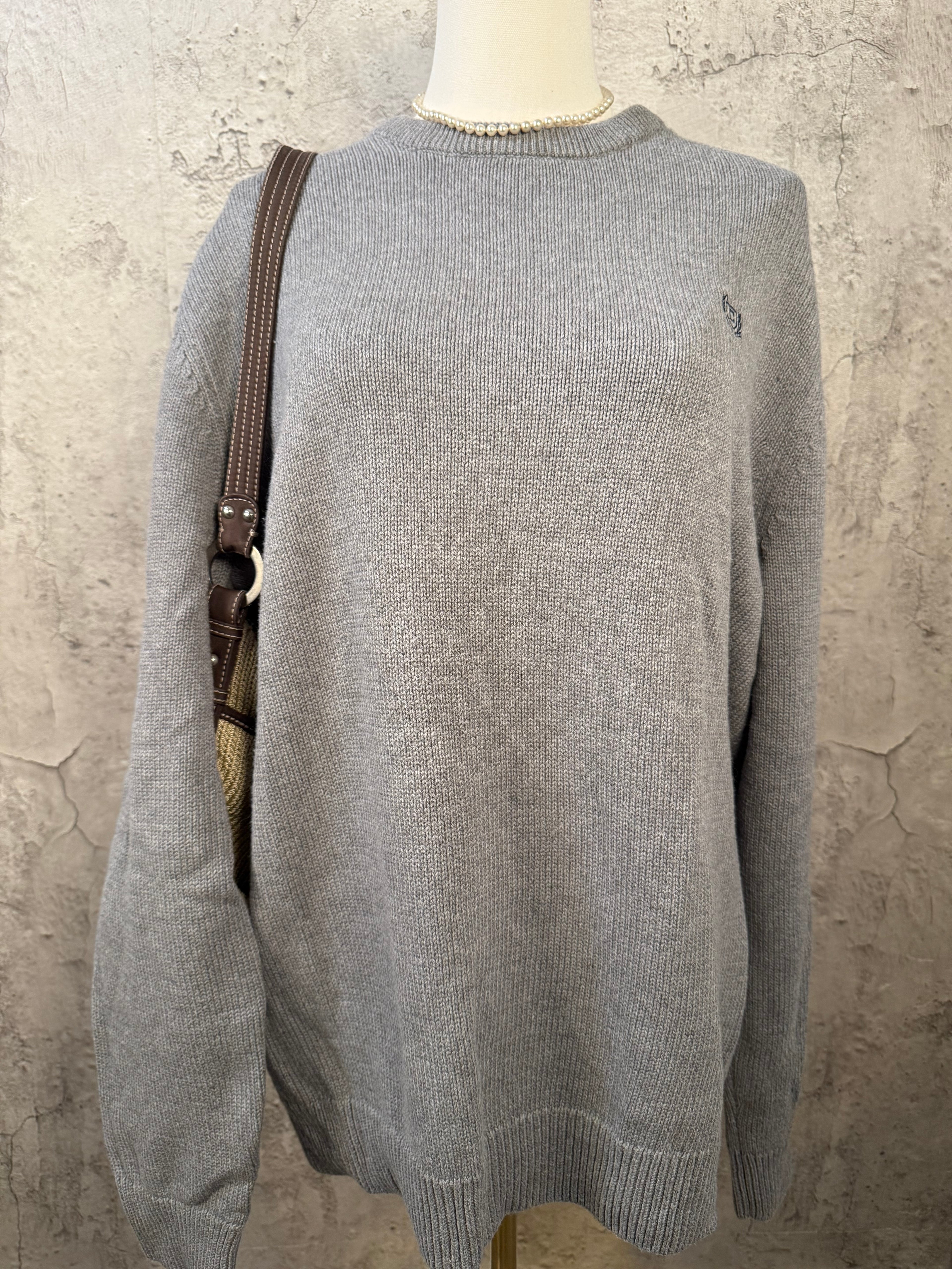 Gray chaps sweatshirt