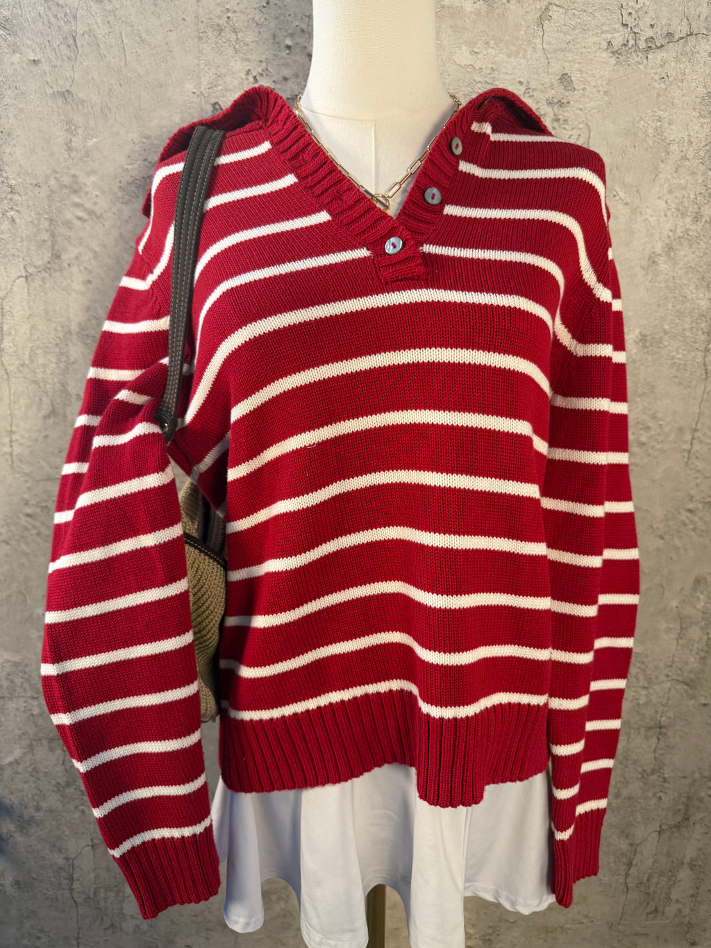 Striped charter club sweater