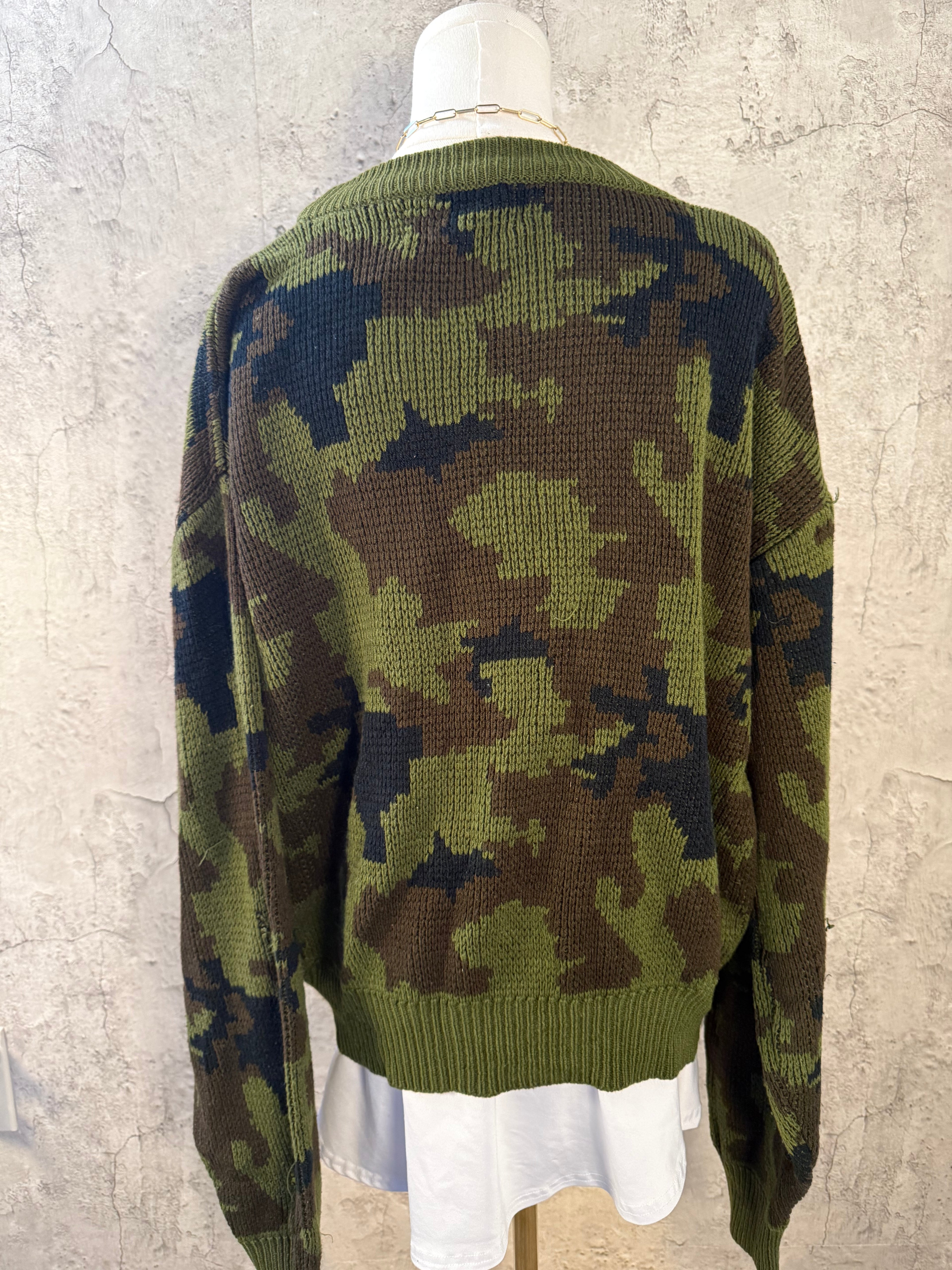 Black sheep camo top