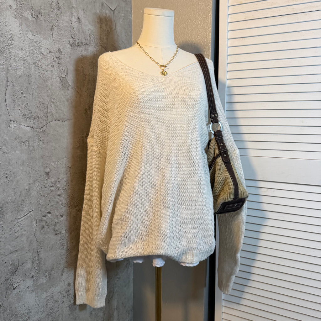 White sweater