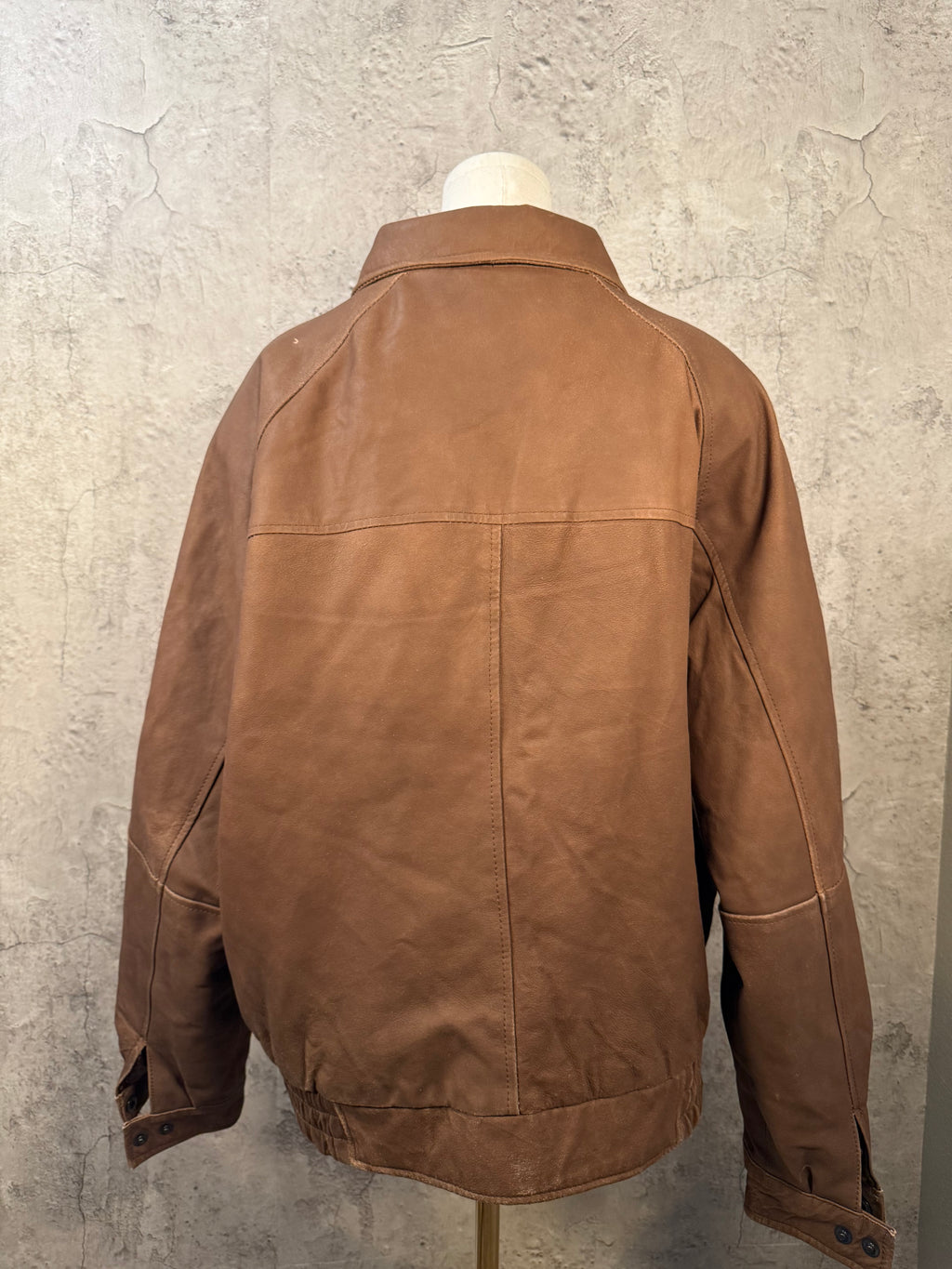 Burks Bay leather jacket