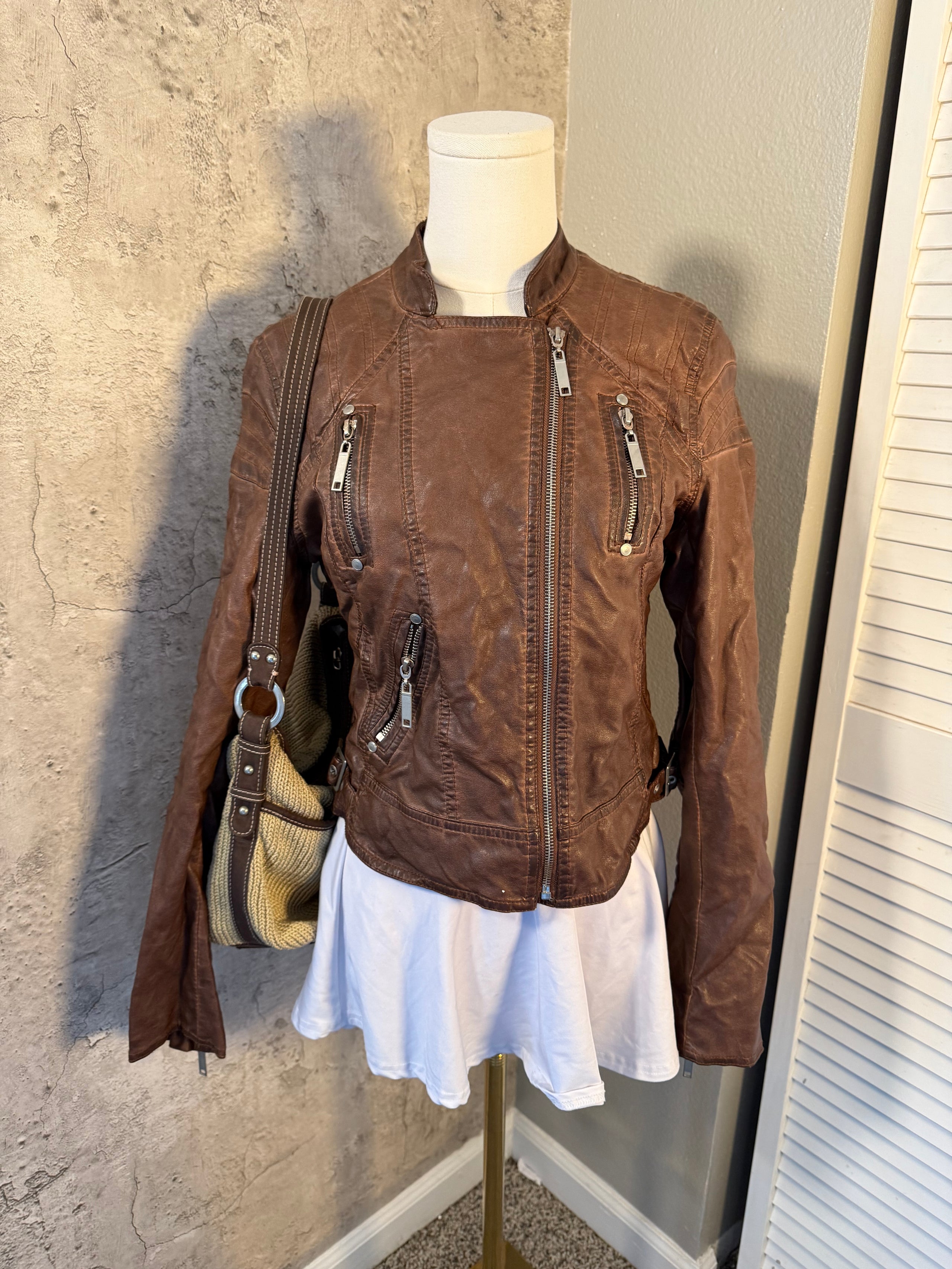 Leather jacket