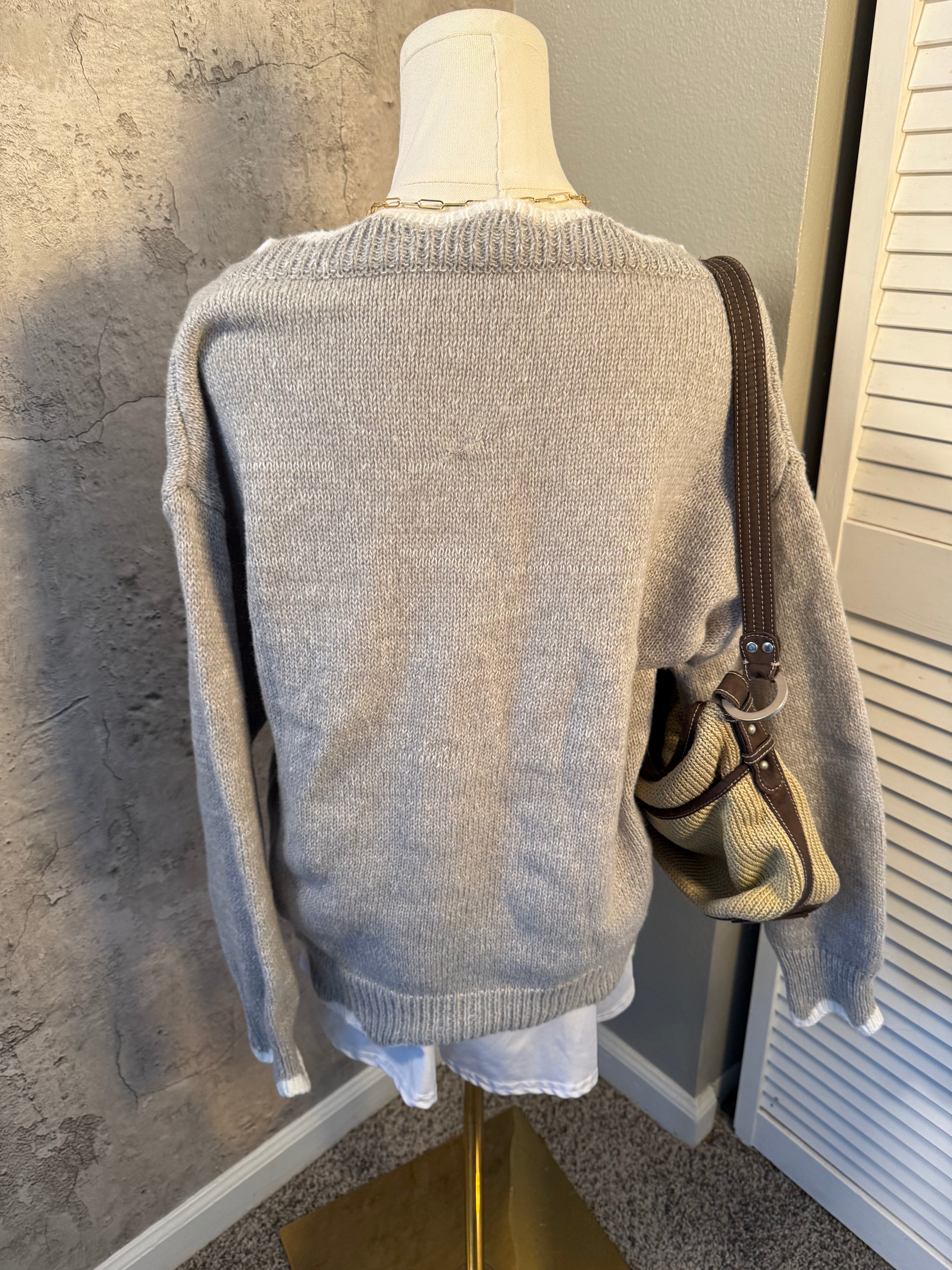 Grey sweater