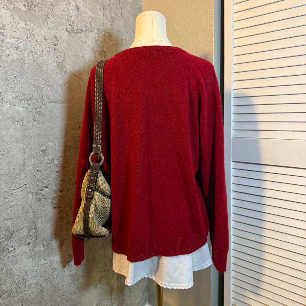 Button up sweater