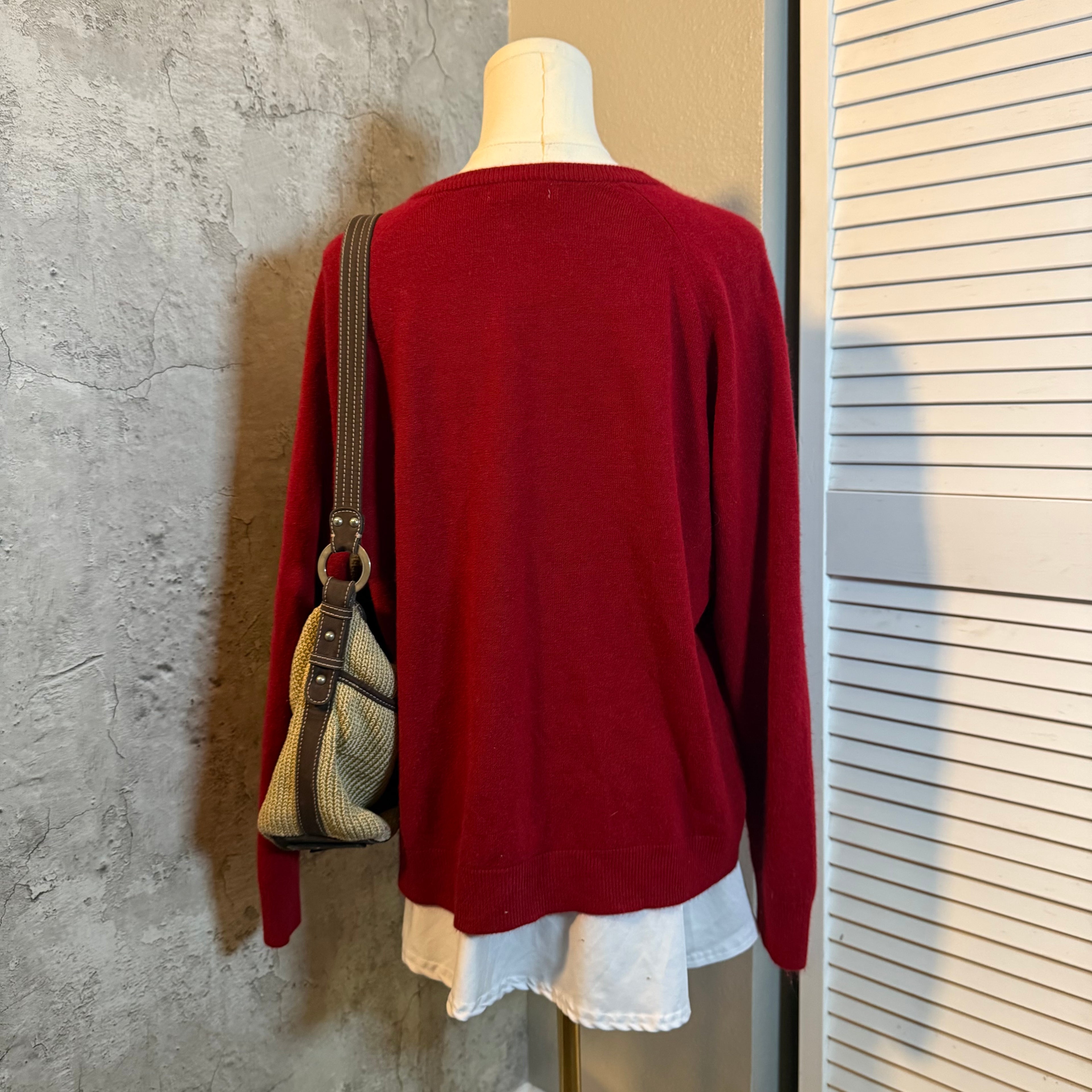 Button up sweater