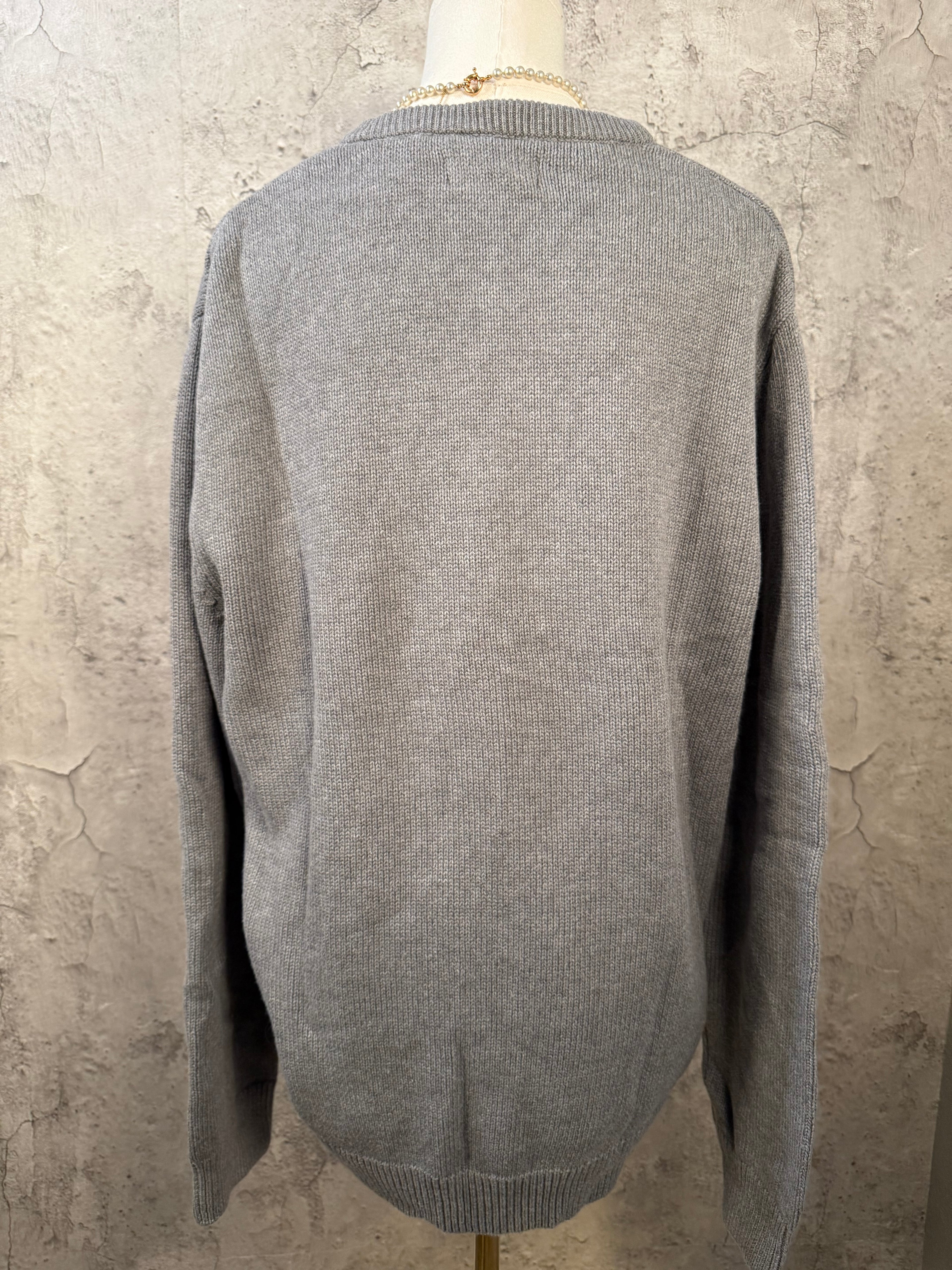 Gray chaps sweatshirt