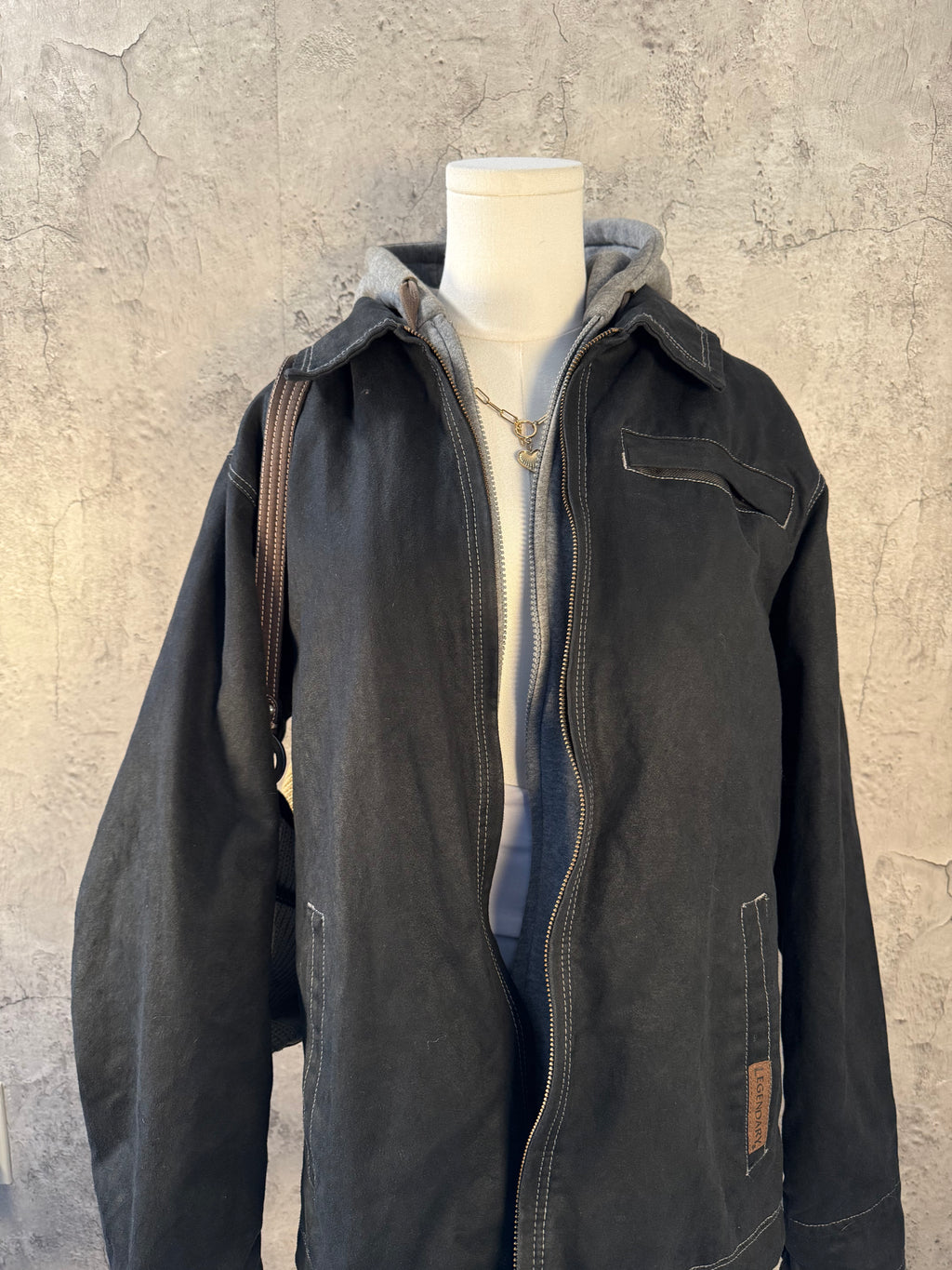 Oversized workers jacket